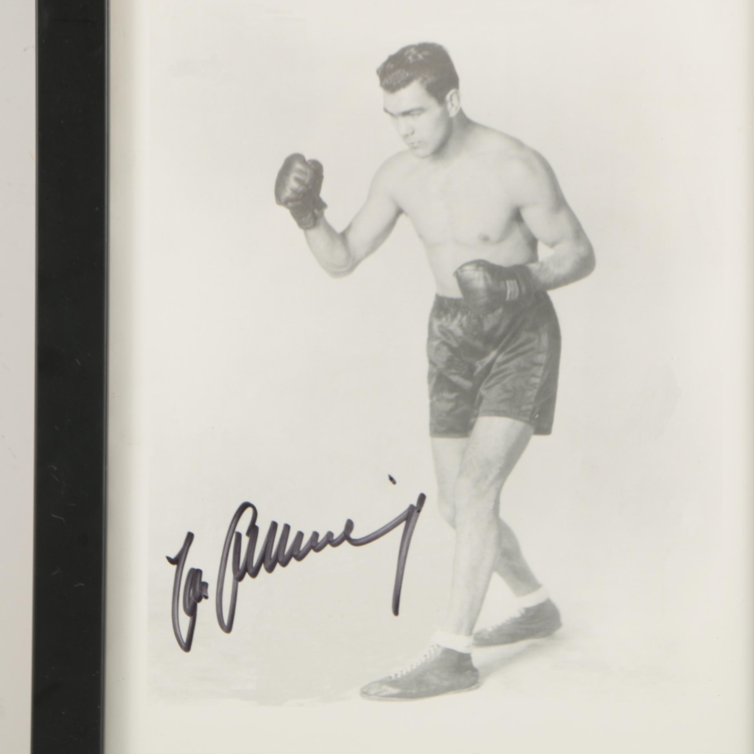 Max Schmeling Autographed Print