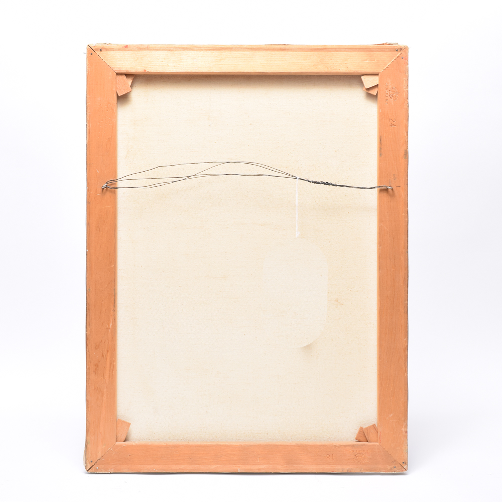 Armando B. Seiesmundo Oil Portrait Painting of a Boy