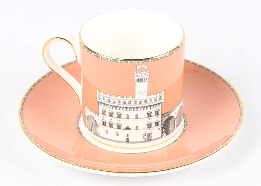 Wedgwood "Grand Tour Collection" Cups and Saucers