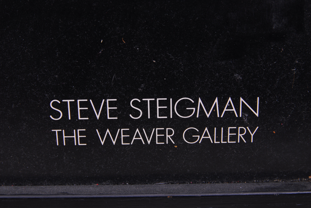 Steve Steigman "Blown Away" Illuminated Neon Light Poster