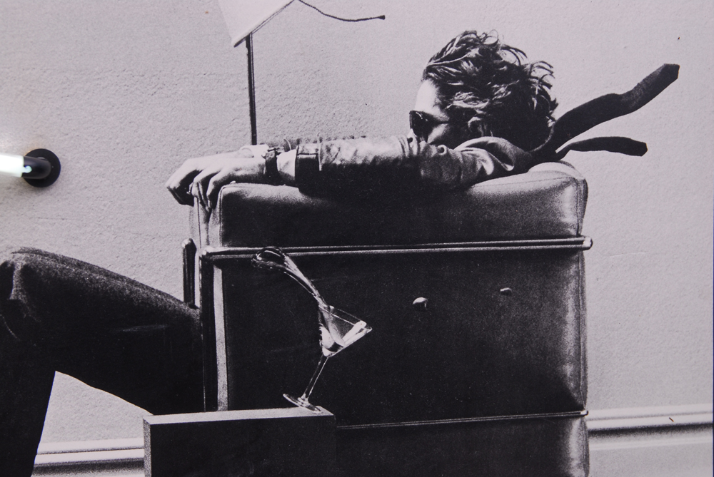 Steve Steigman "Blown Away" Illuminated Neon Light Poster