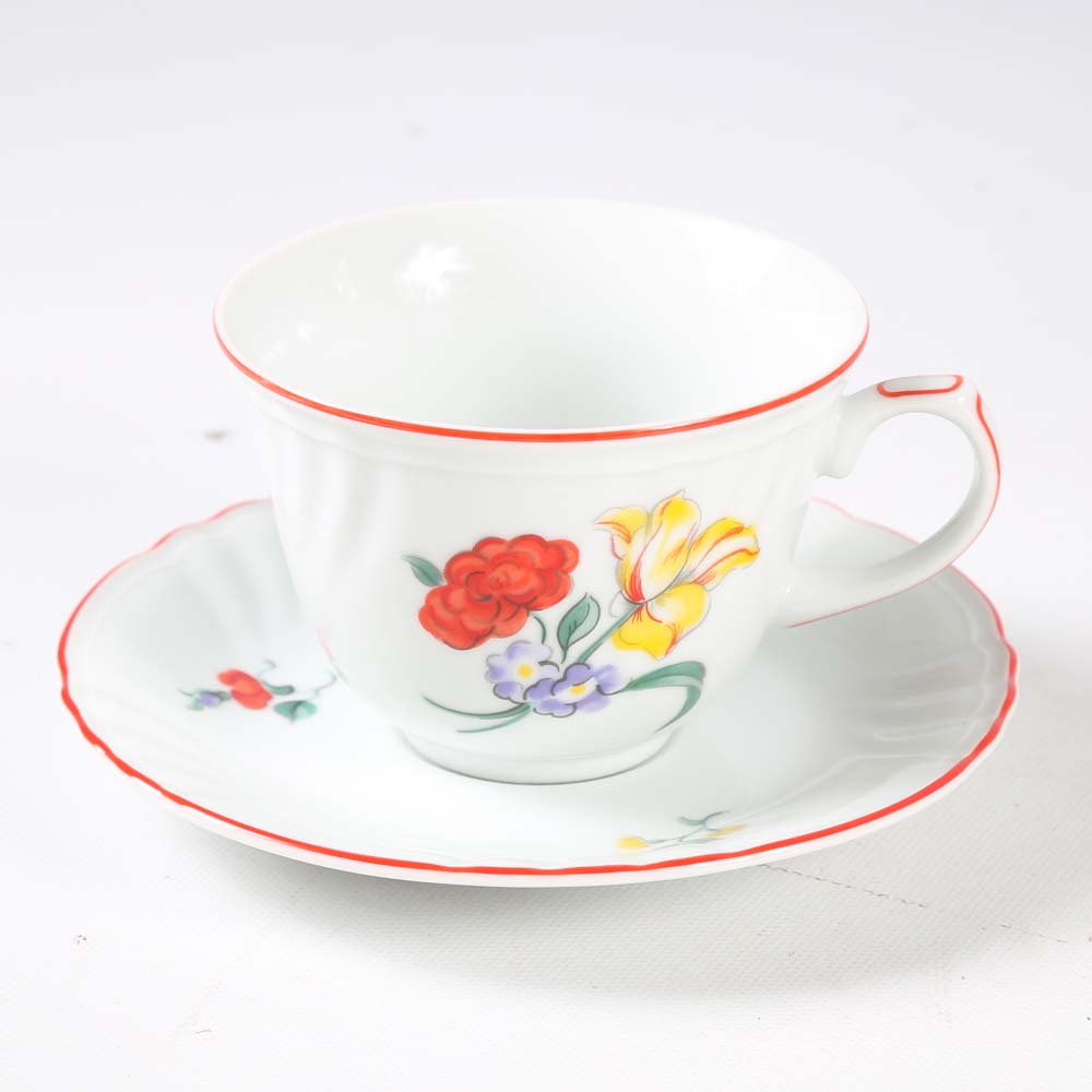 Fitz and Floyd "Printemps" Dinnerware Service