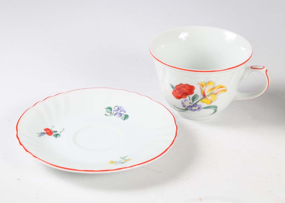 Fitz and Floyd "Printemps" Dinnerware Service