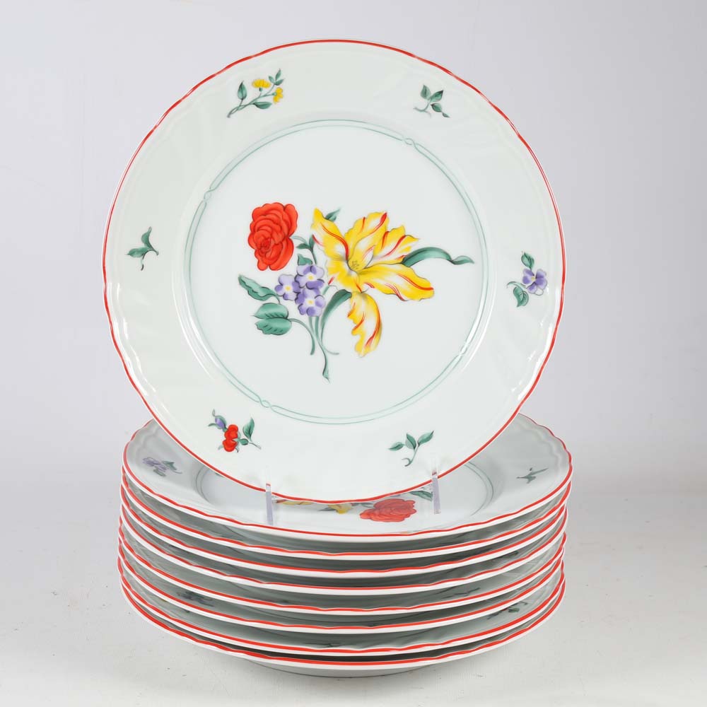 Fitz and Floyd "Printemps" Dinnerware Service