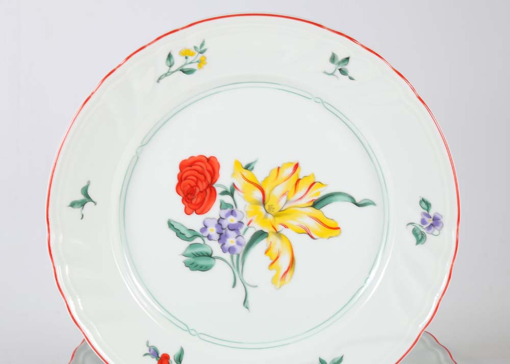 Fitz and Floyd "Printemps" Dinnerware Service
