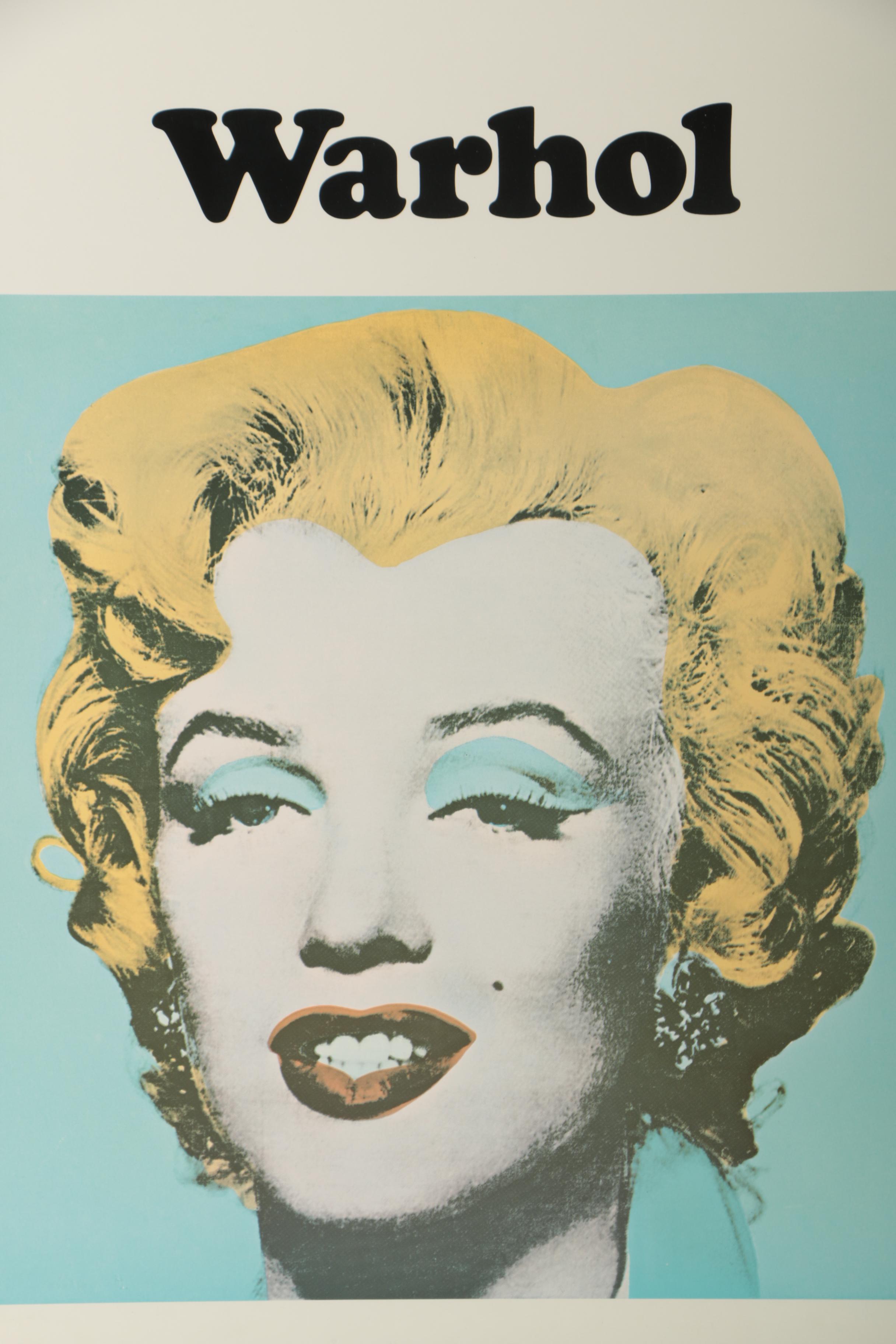 Andy Warhol 1971 Tate Gallery Exhibition Poster