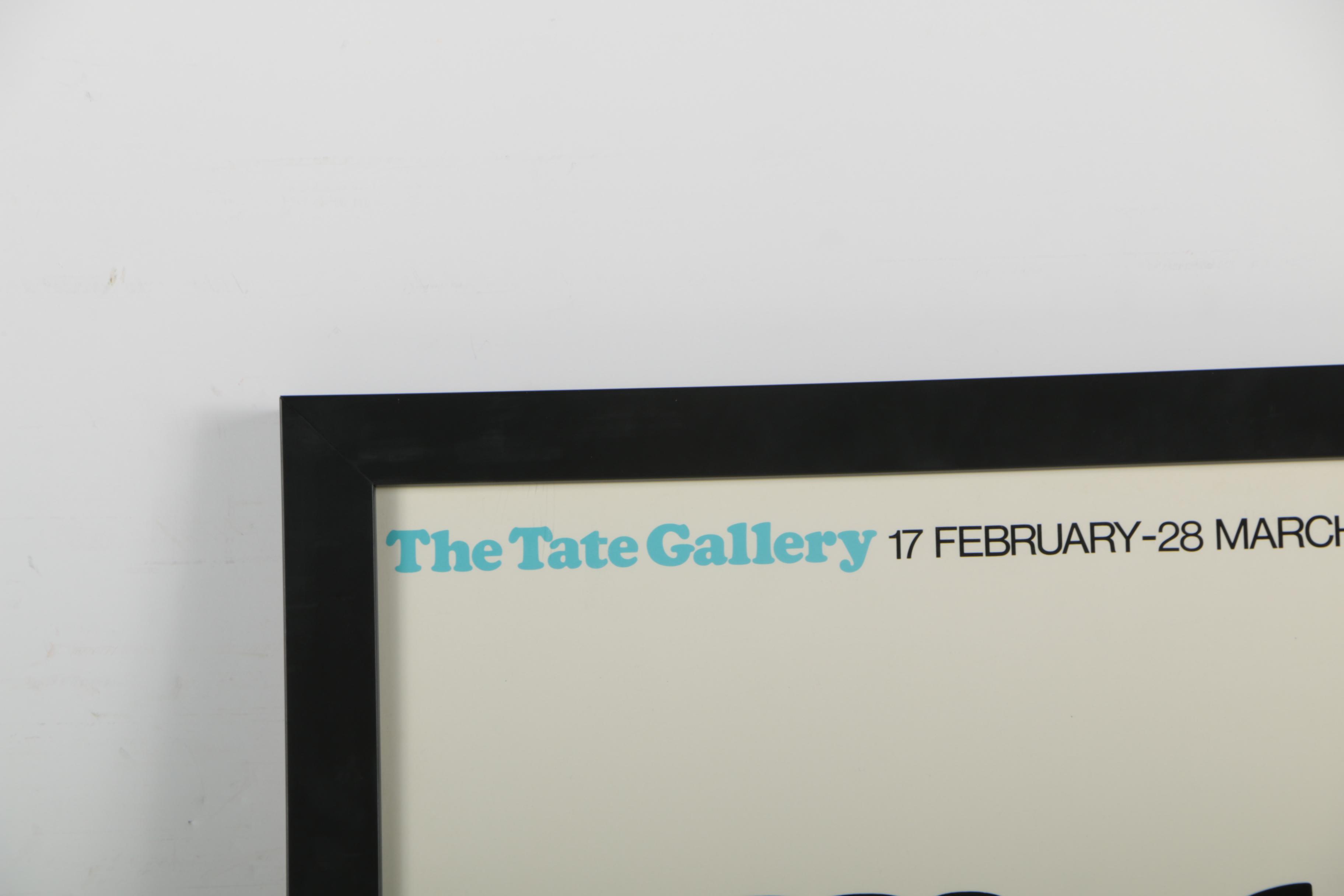 Andy Warhol 1971 Tate Gallery Exhibition Poster