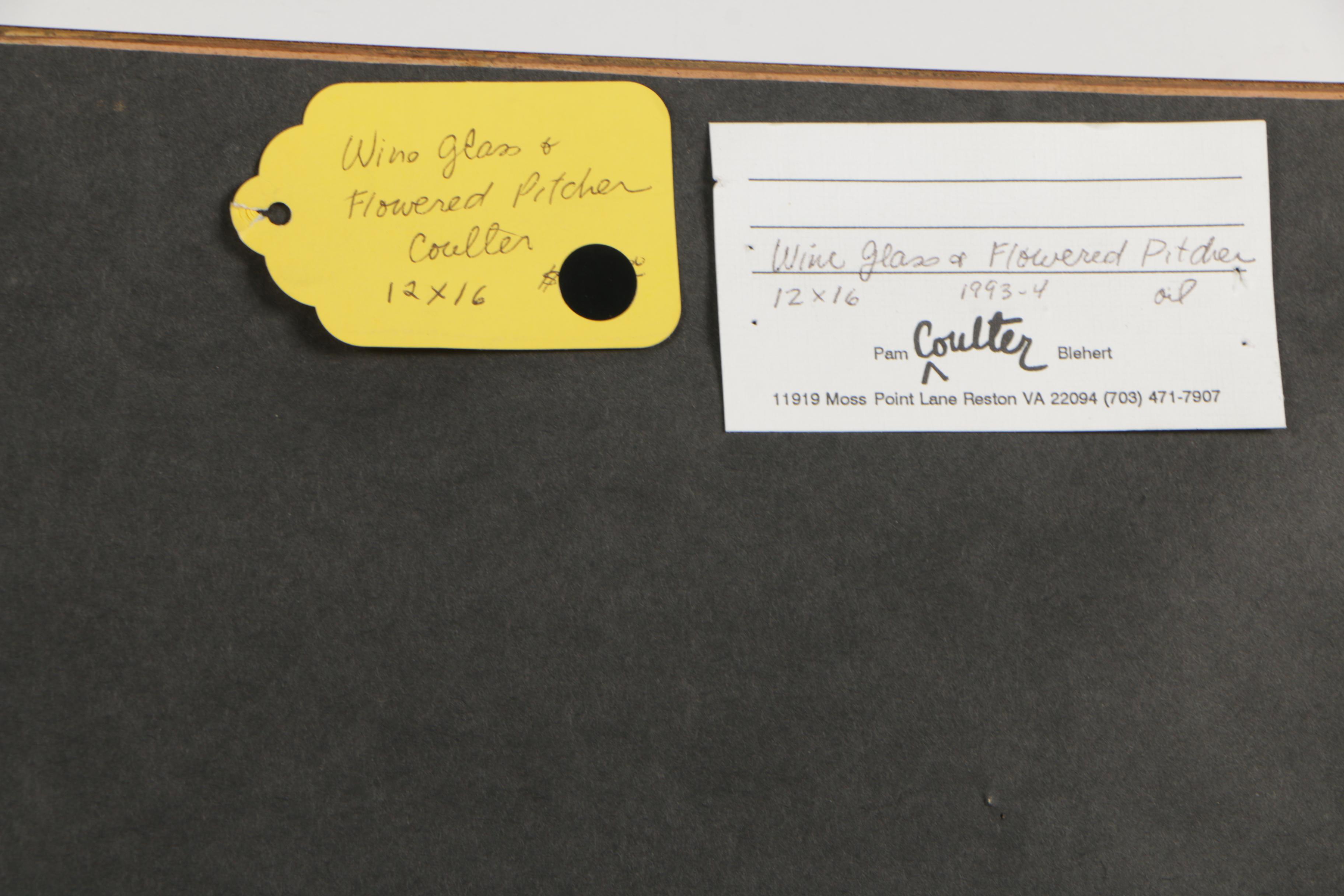 Pam Coulter Blehert Still Life Oil Painting