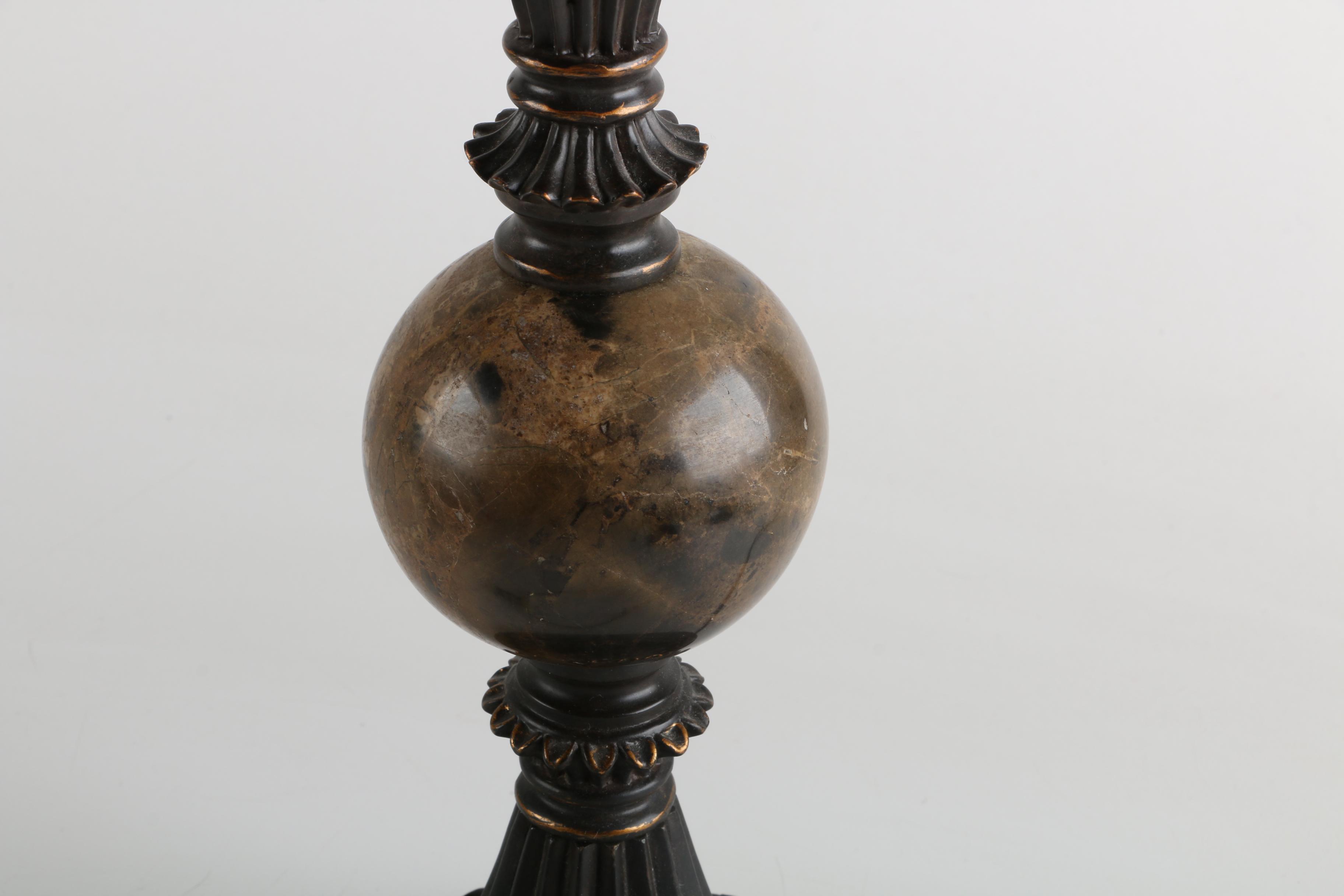 Table Lamp with Marble Base