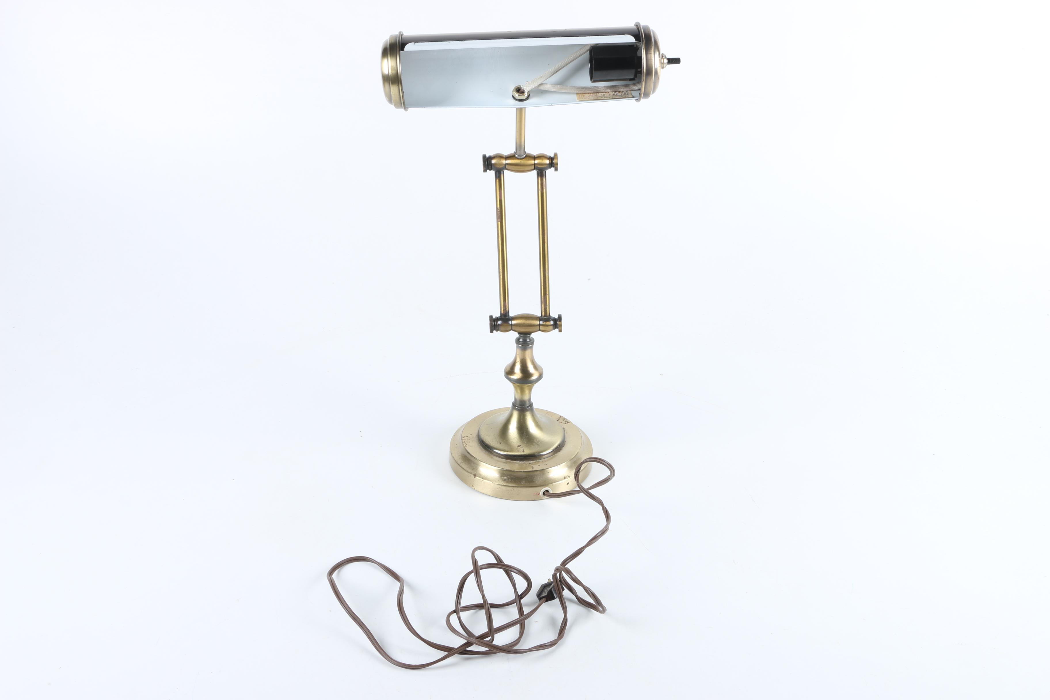 Brass Desk Lamp