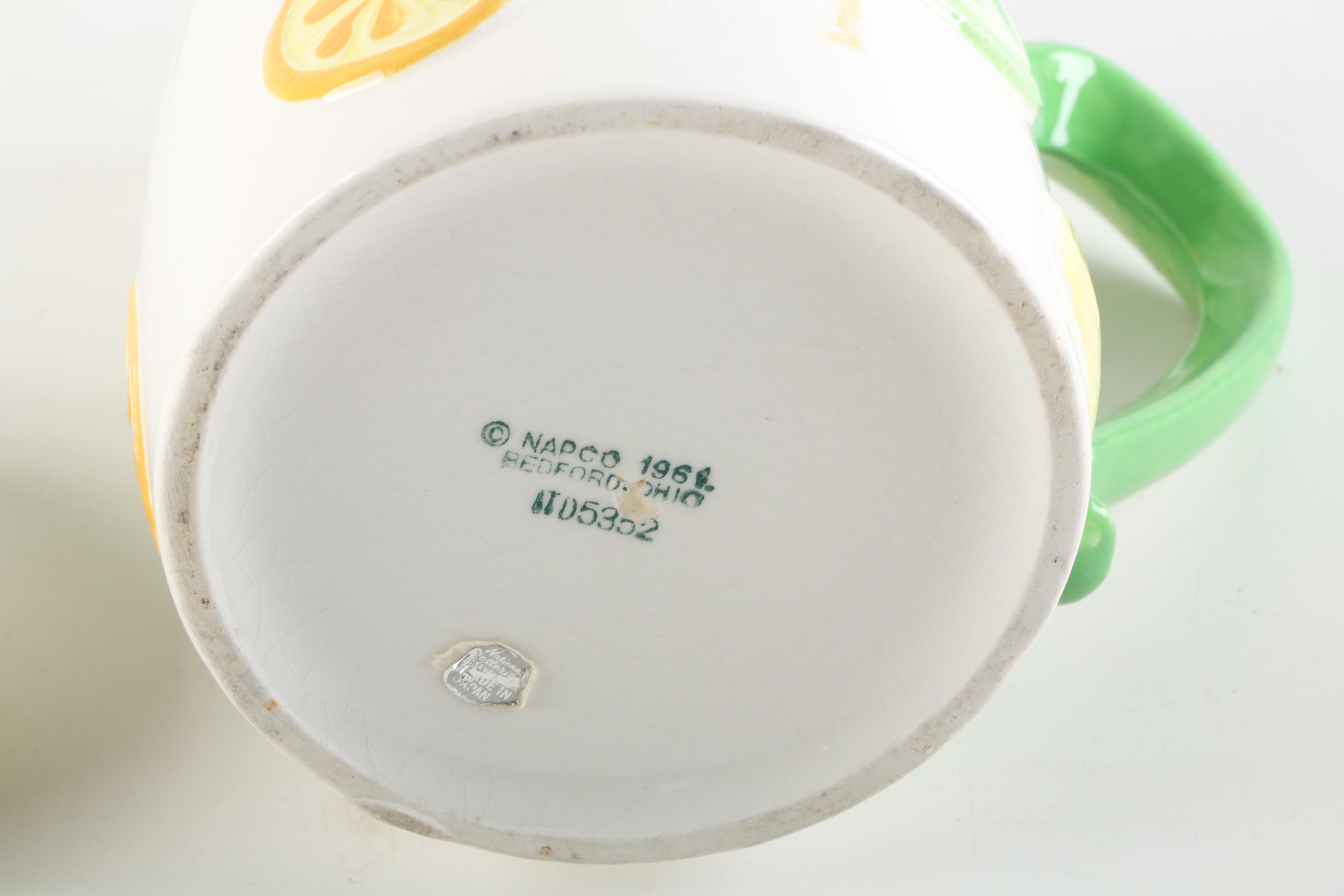 Napco "Good Morning" Juice Set, Circa 1961