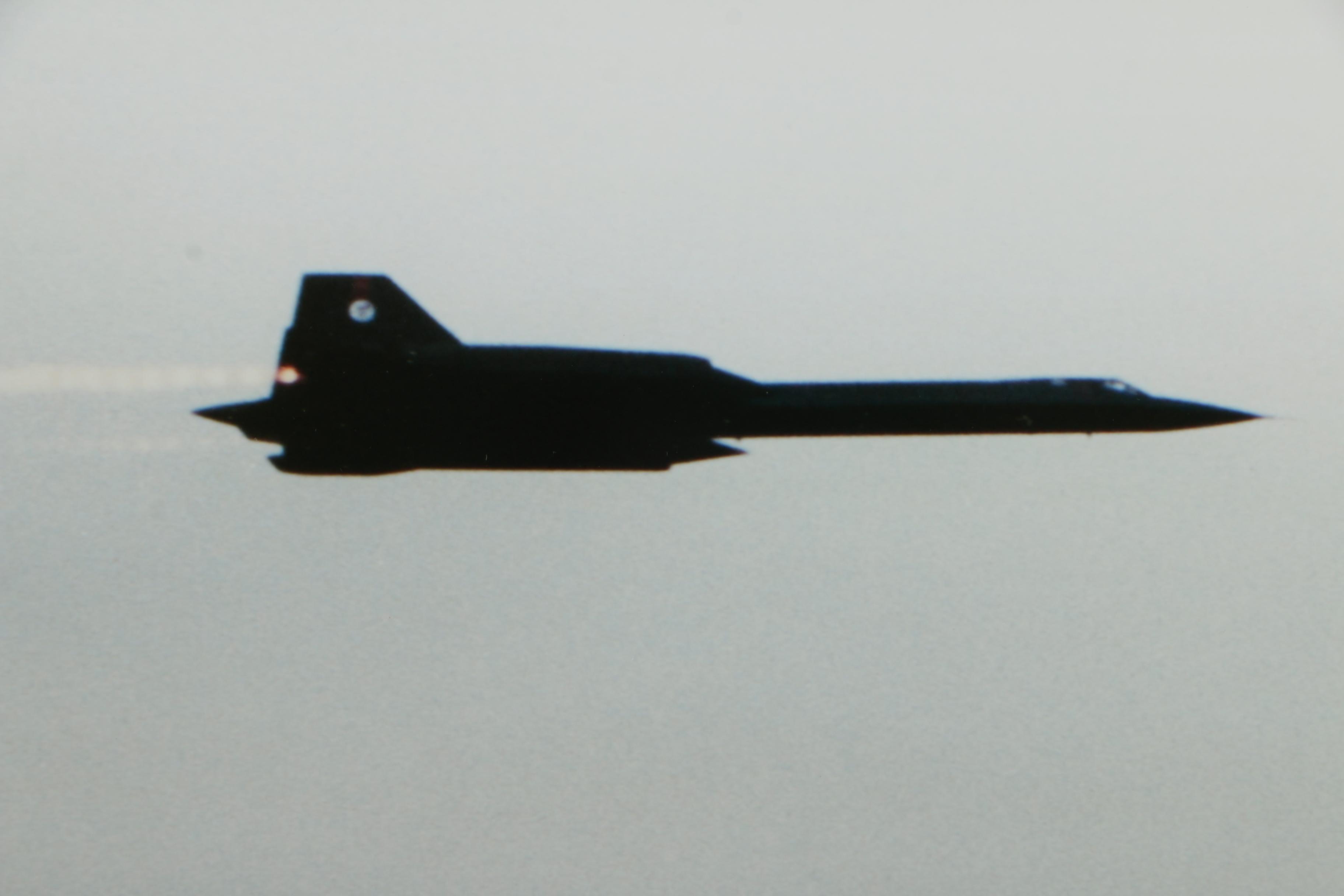 Robert G. Smith Photograph of SR-71 Black Bird Spy Plane