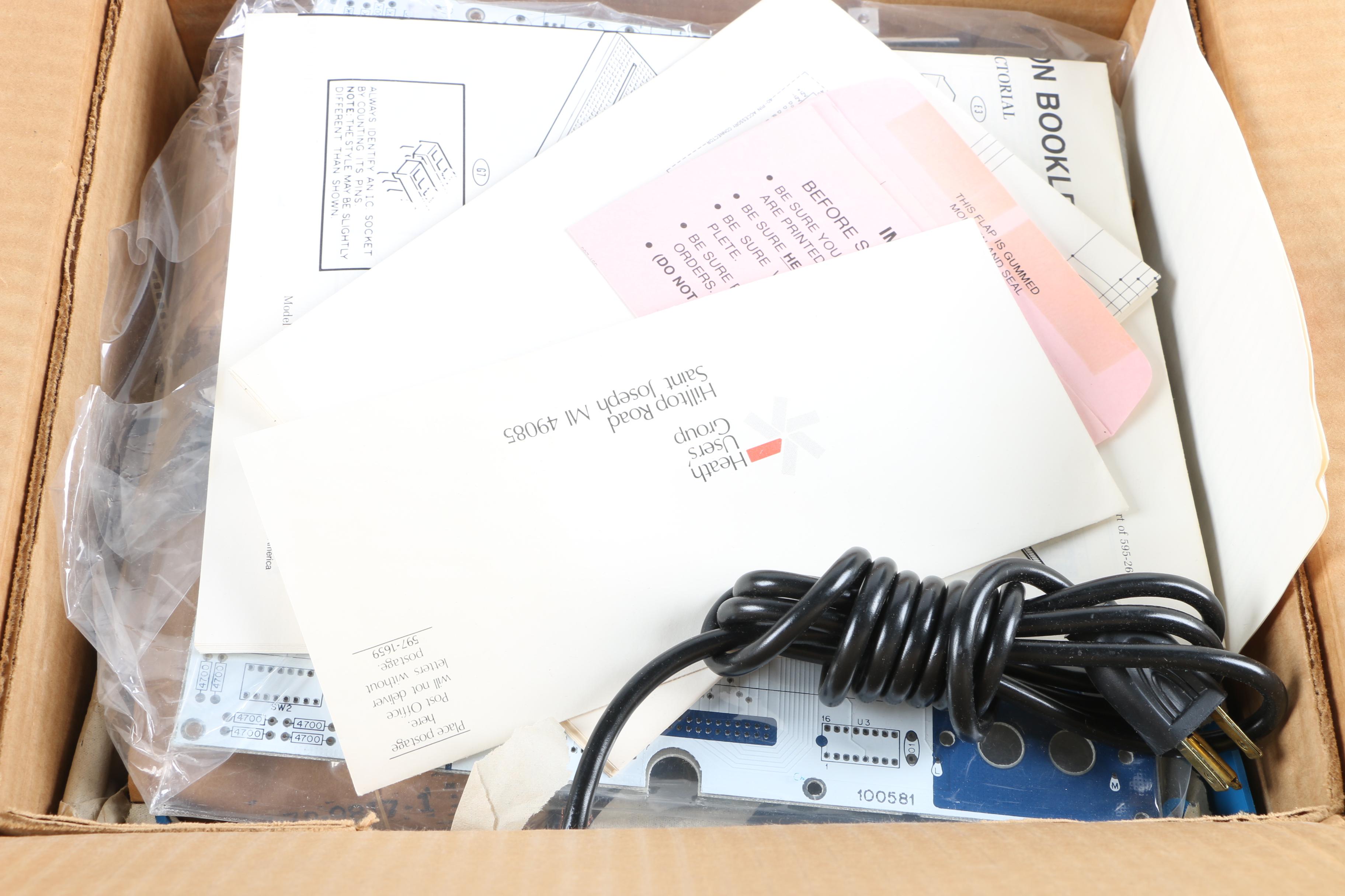 Vintage Heathkit Microprocessor Trainer Sets