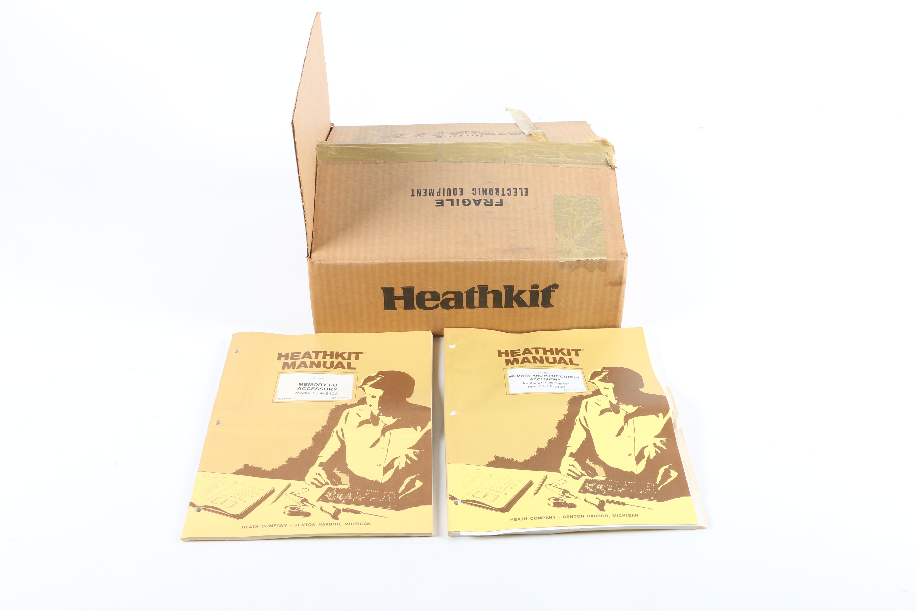 Vintage Heathkit Microprocessor Trainer Sets
