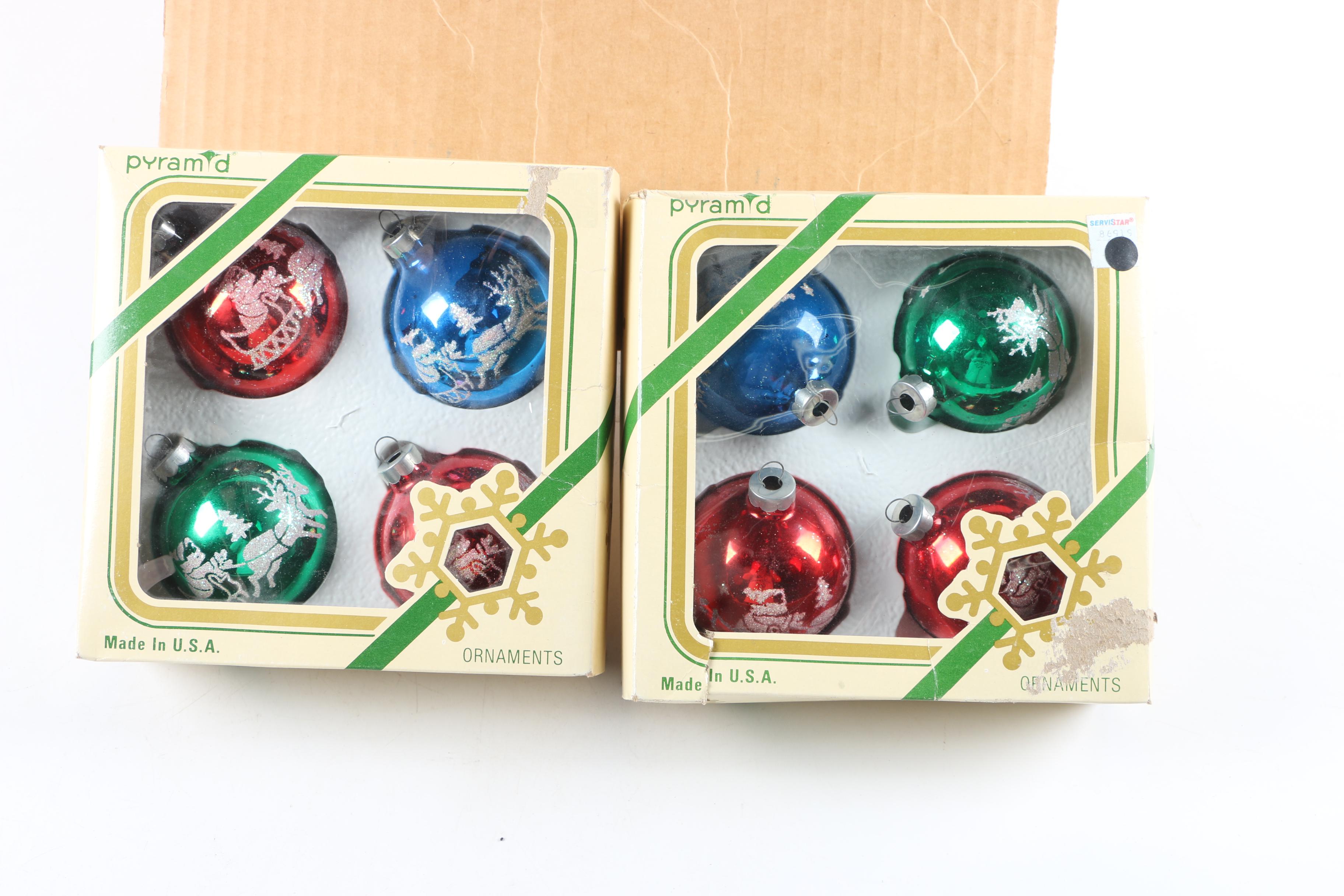 Glass Christmas Ornaments