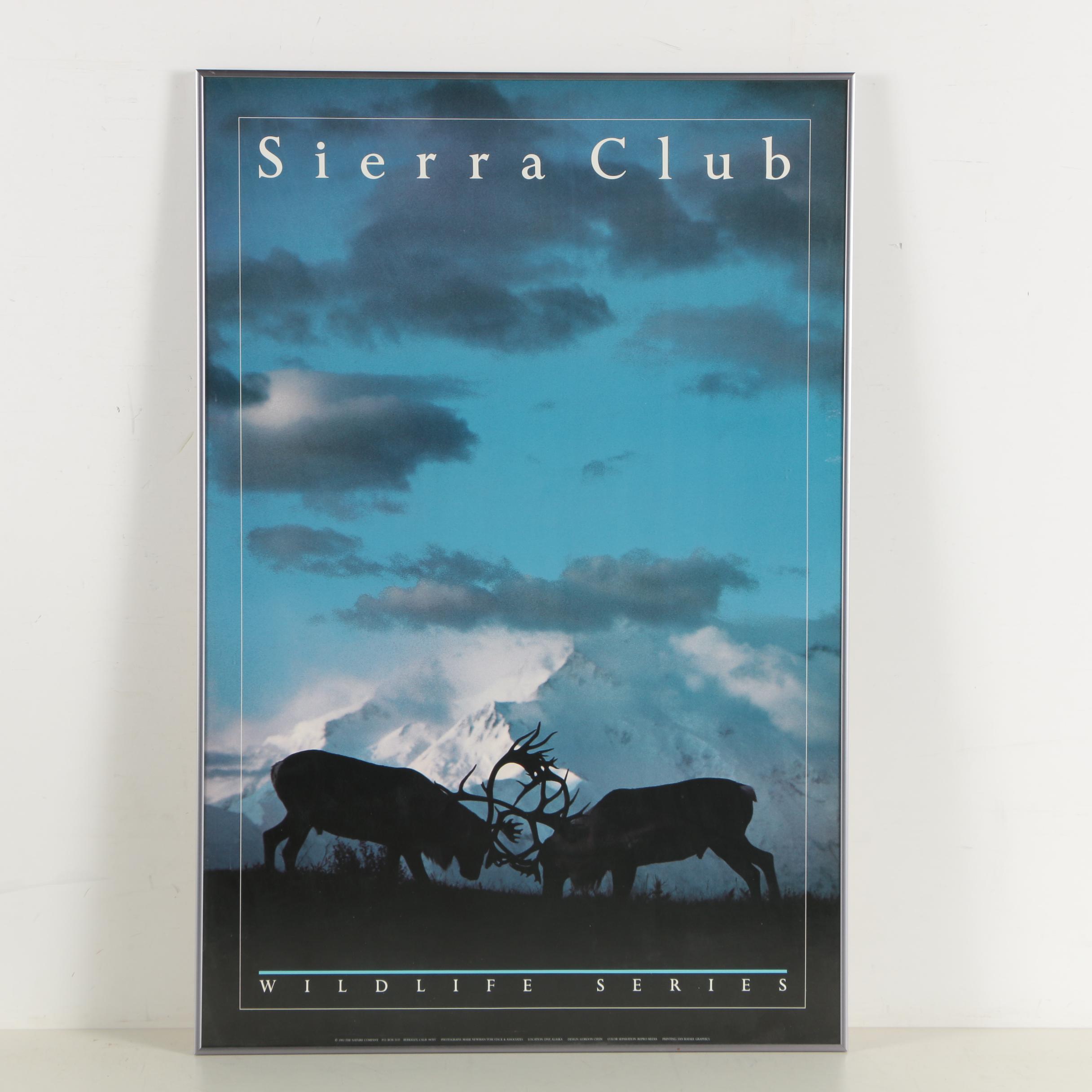 Sierra Club Poster from Wildlife Series of Elk
