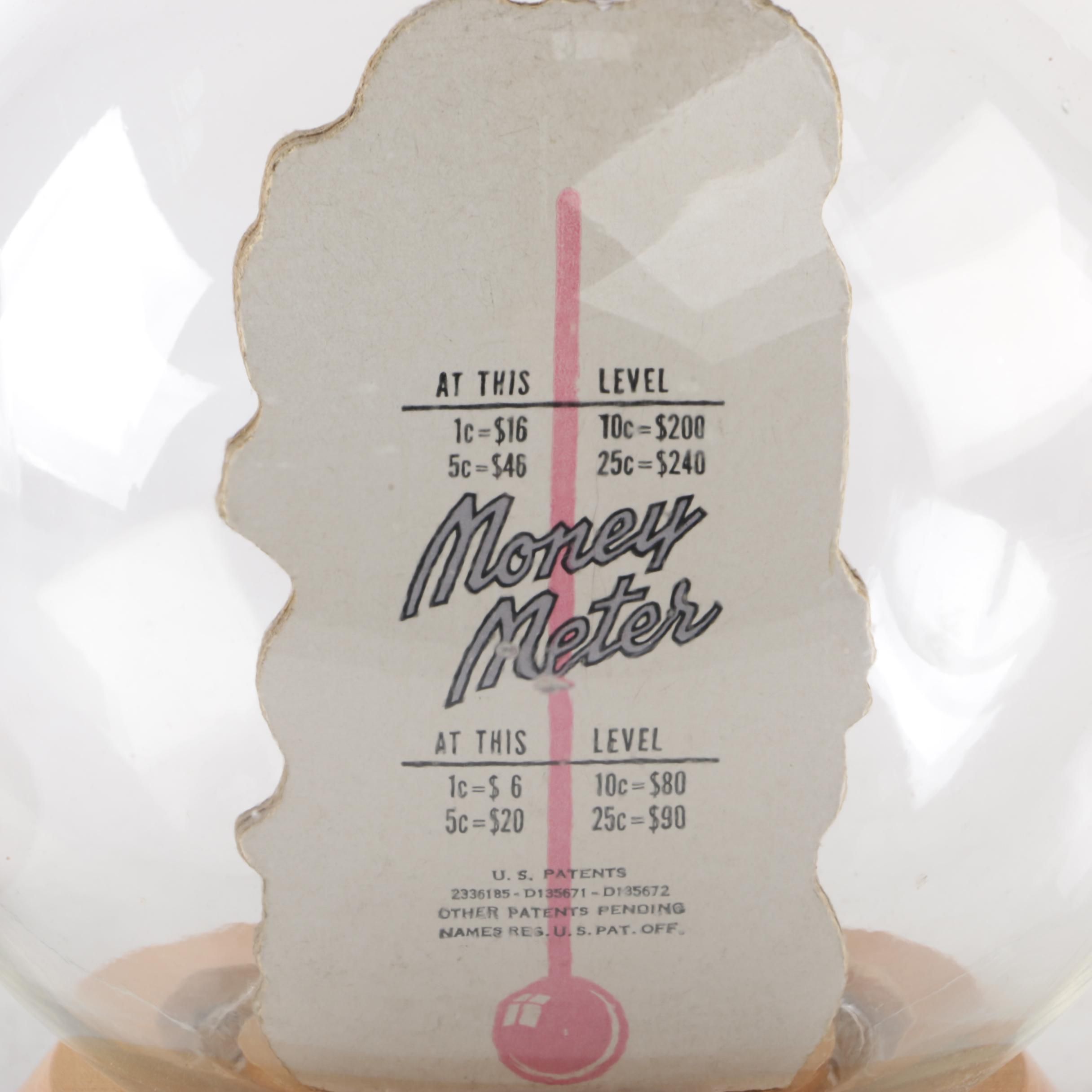 Vintage Glass Dodge and Ford Novelty Bubble Banks