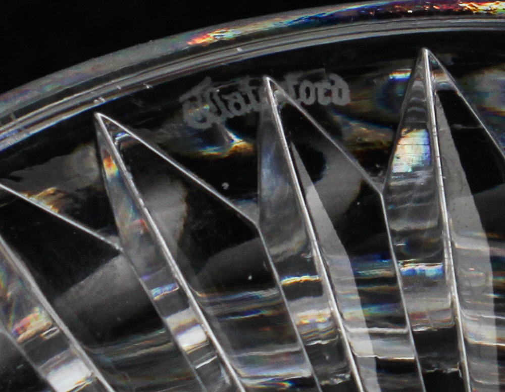 Waterford Crystal "Master Cutter" Collection Artisan Signed Punch Bowl