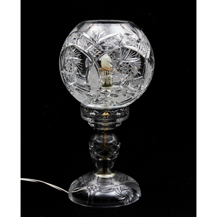 Cut Crystal Table Lamp