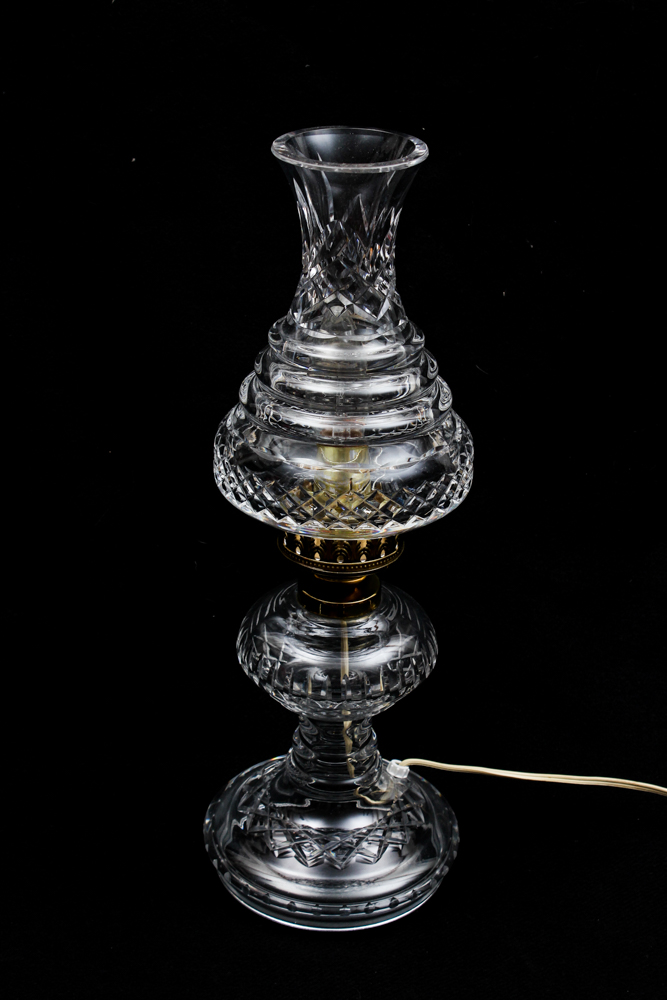 Waterford Crystal Hurricane Lamp