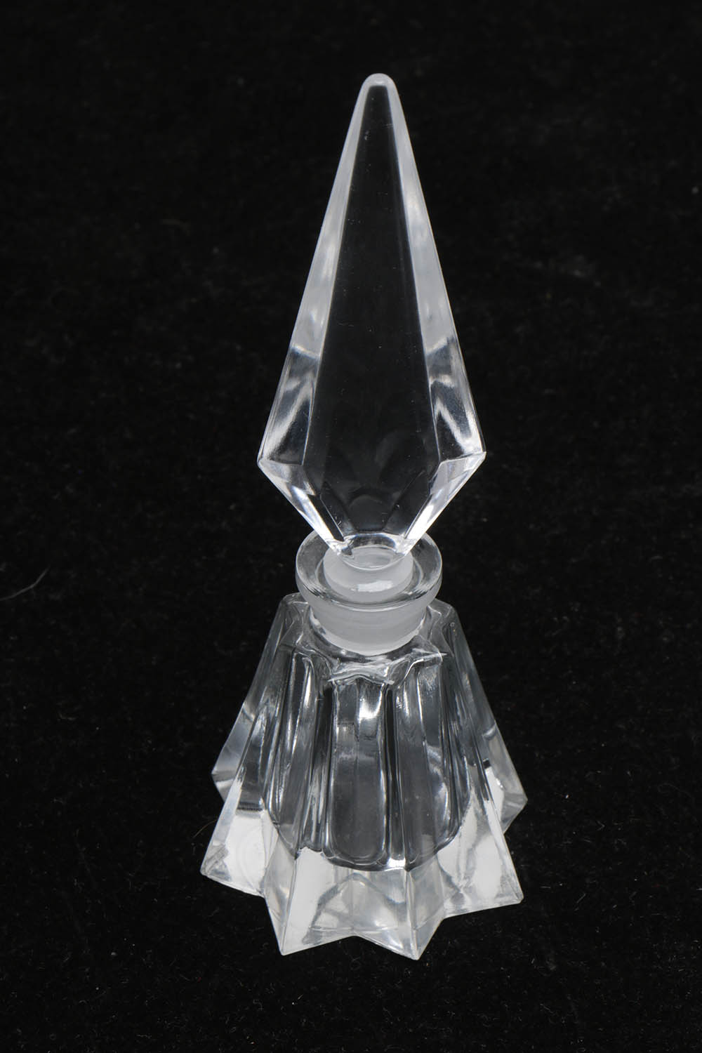 Waterford Crystal "Lismore" Perfume Bottles and "Eternity" Tray