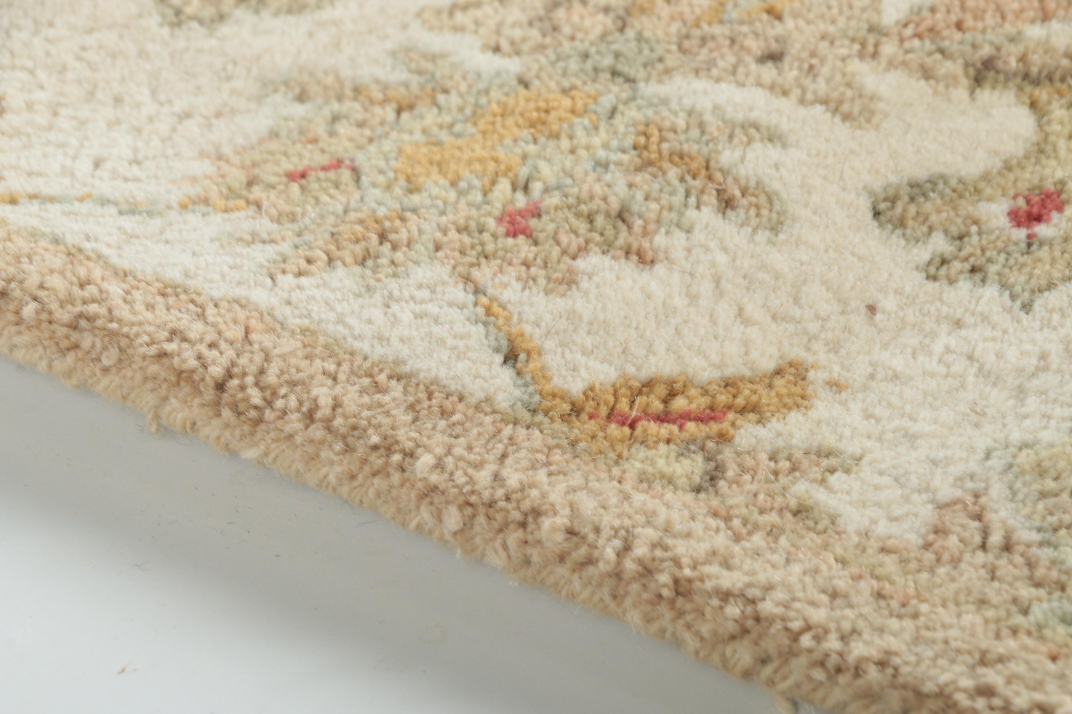 Tufted Indo-Persian Style Carpet Runner