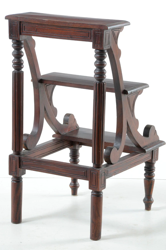 Set Regency Style Library Steps | EBTH