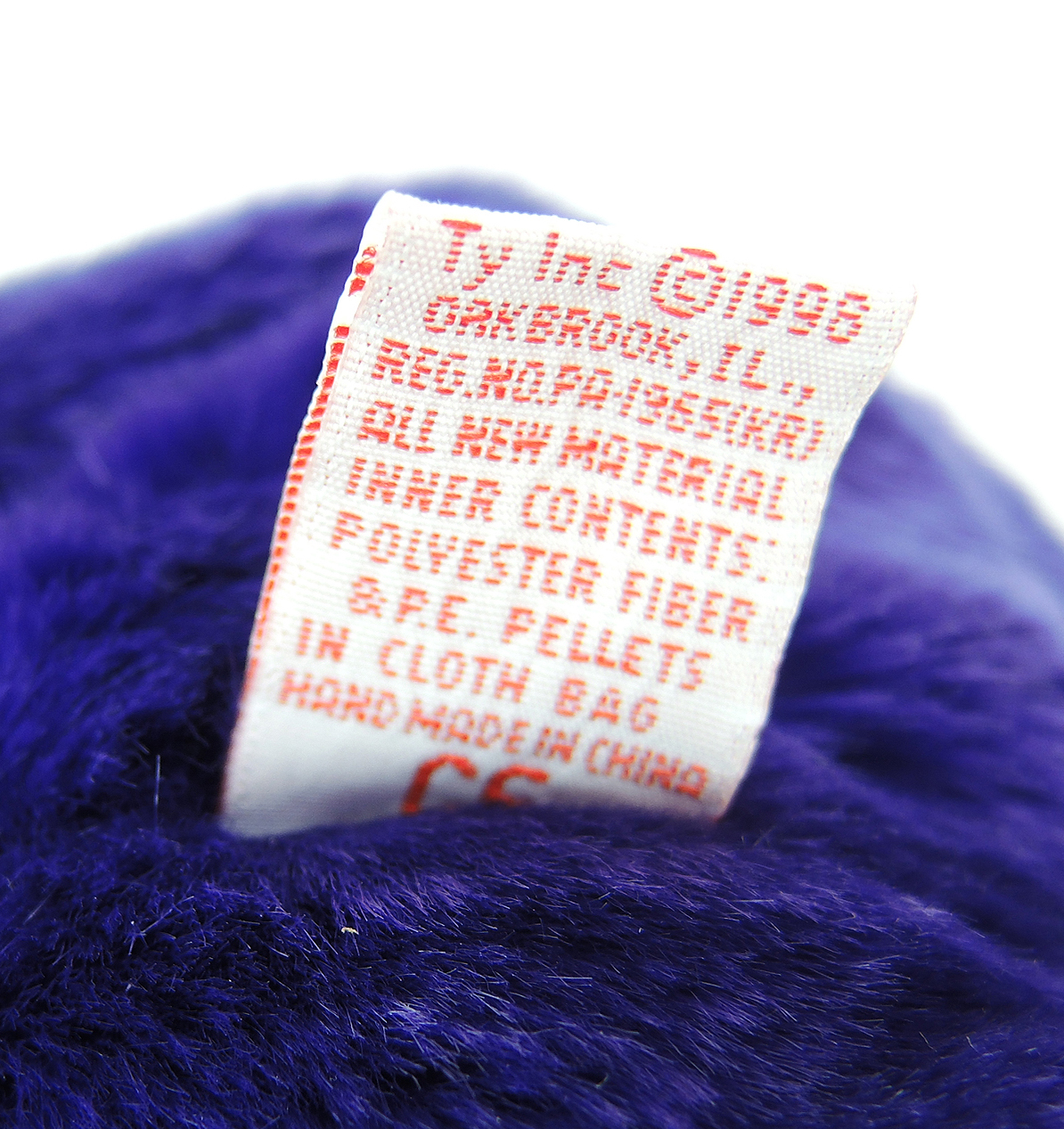 1997, '98 TY Princess Diana Beanie Baby Plush