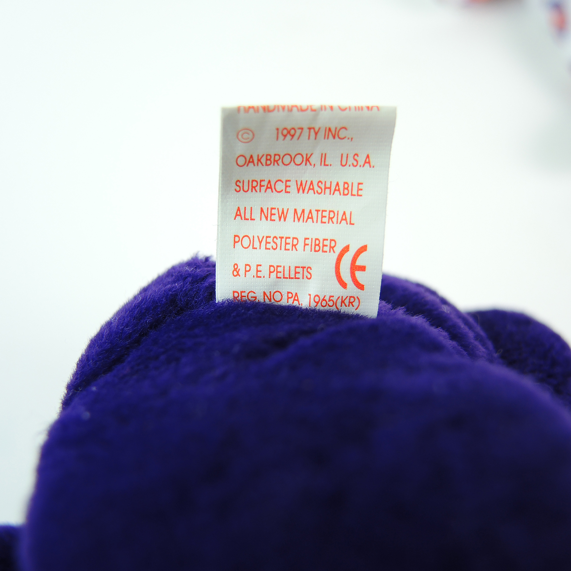 1997, '98 TY Princess Diana Beanie Baby Plush