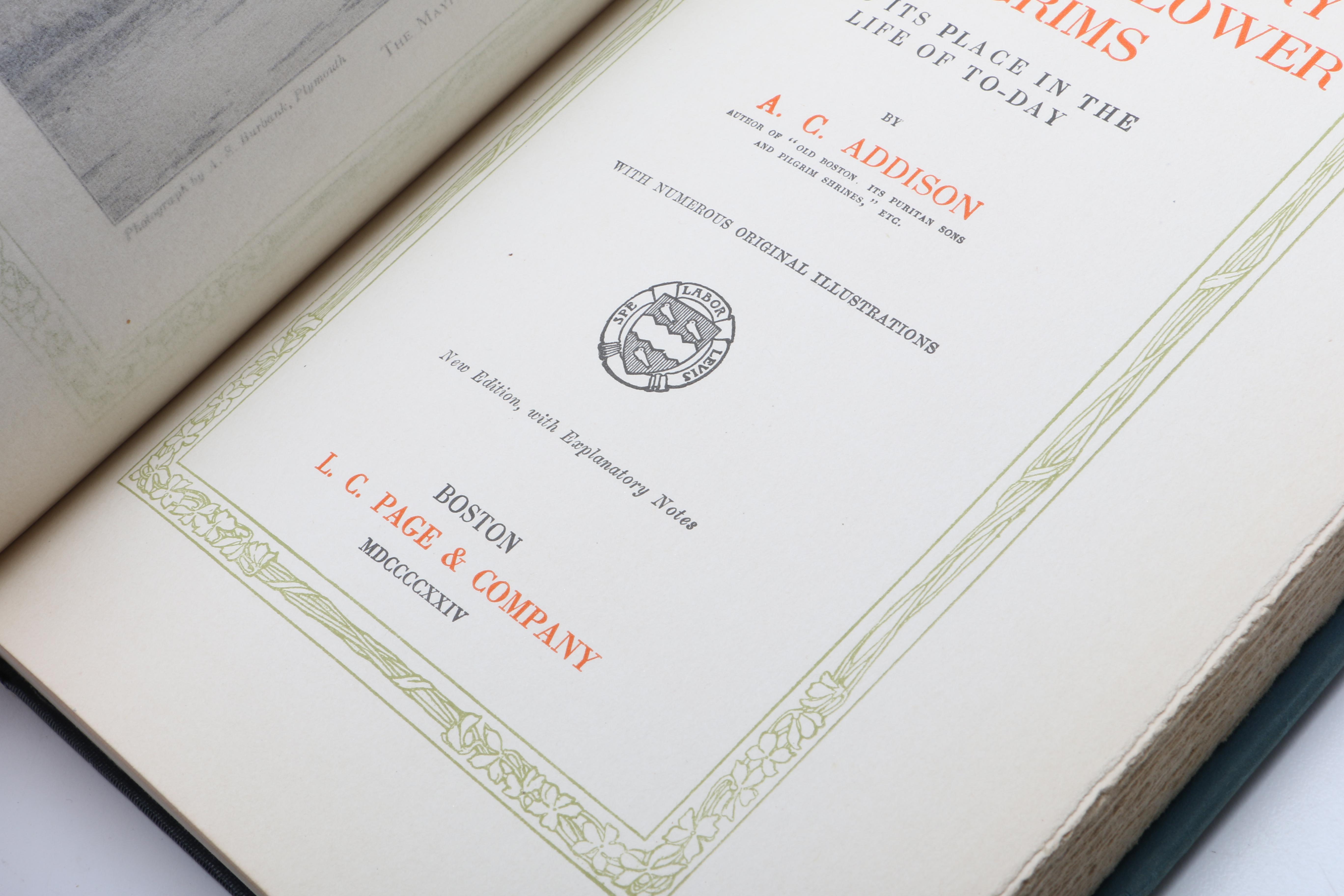 Two Early Colonial History Books