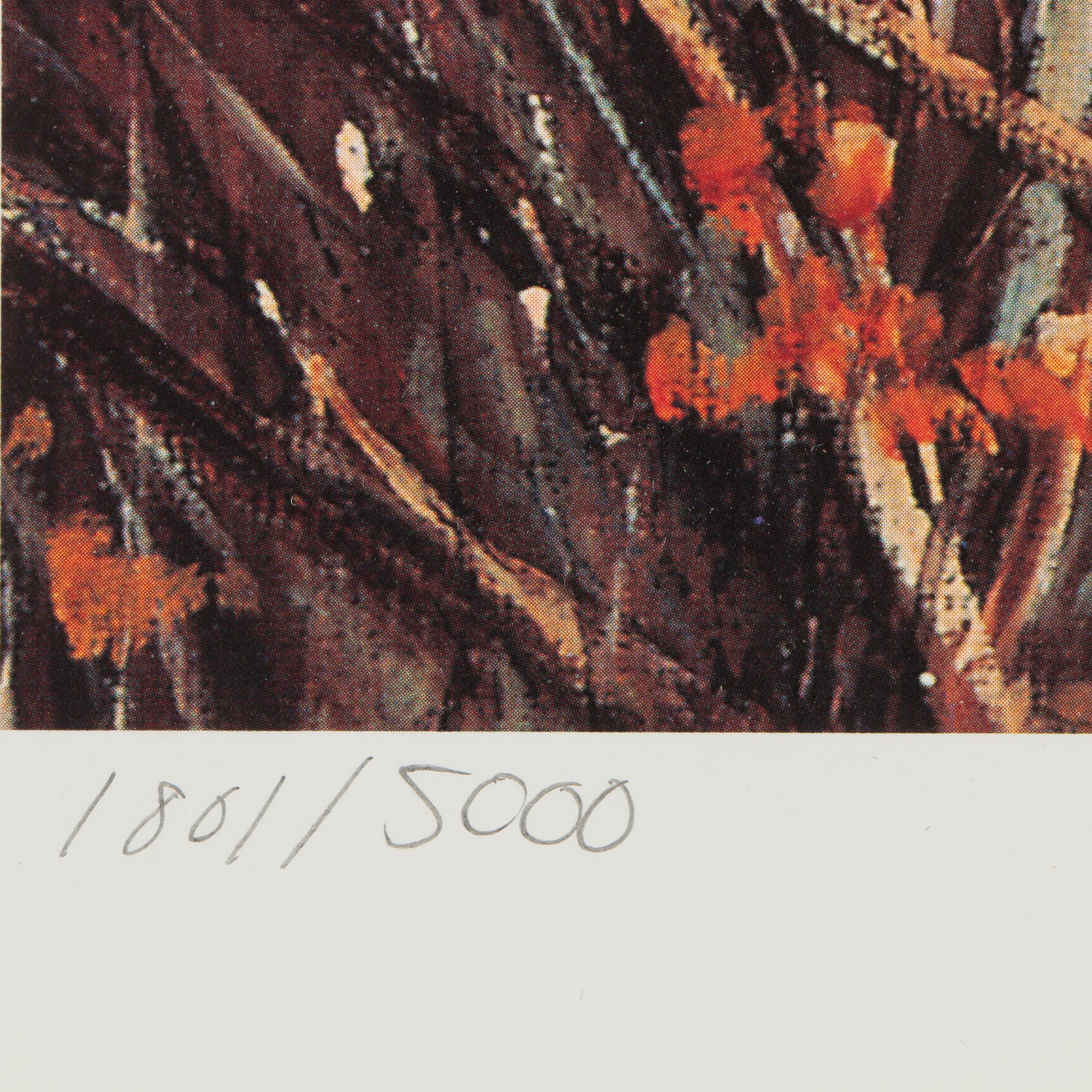 Blaine Dabb Limited Edition Offset Lithograph "Against All Odds - A Survivor"