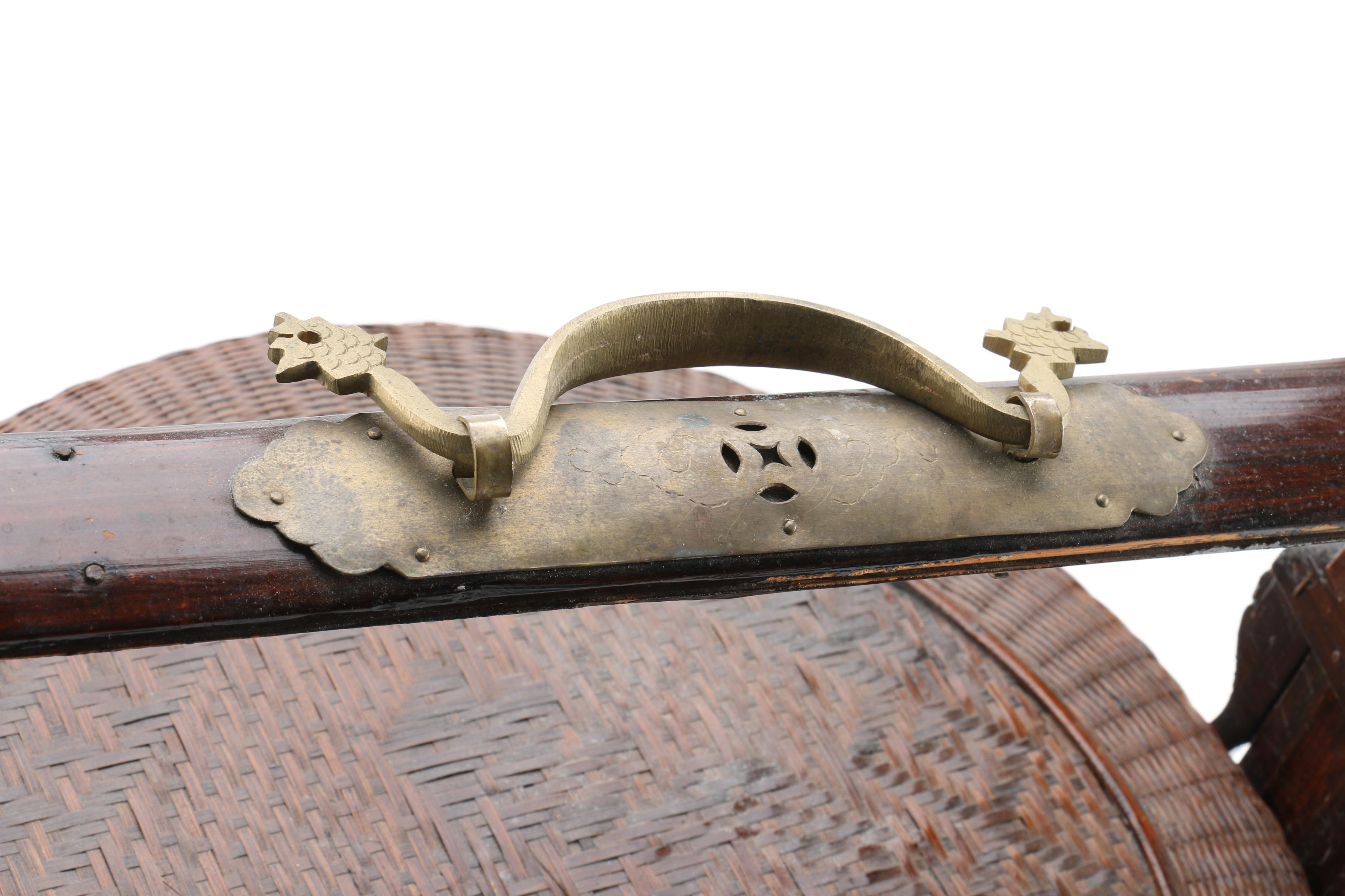 Chinese Tiered Wedding Wicker Basket