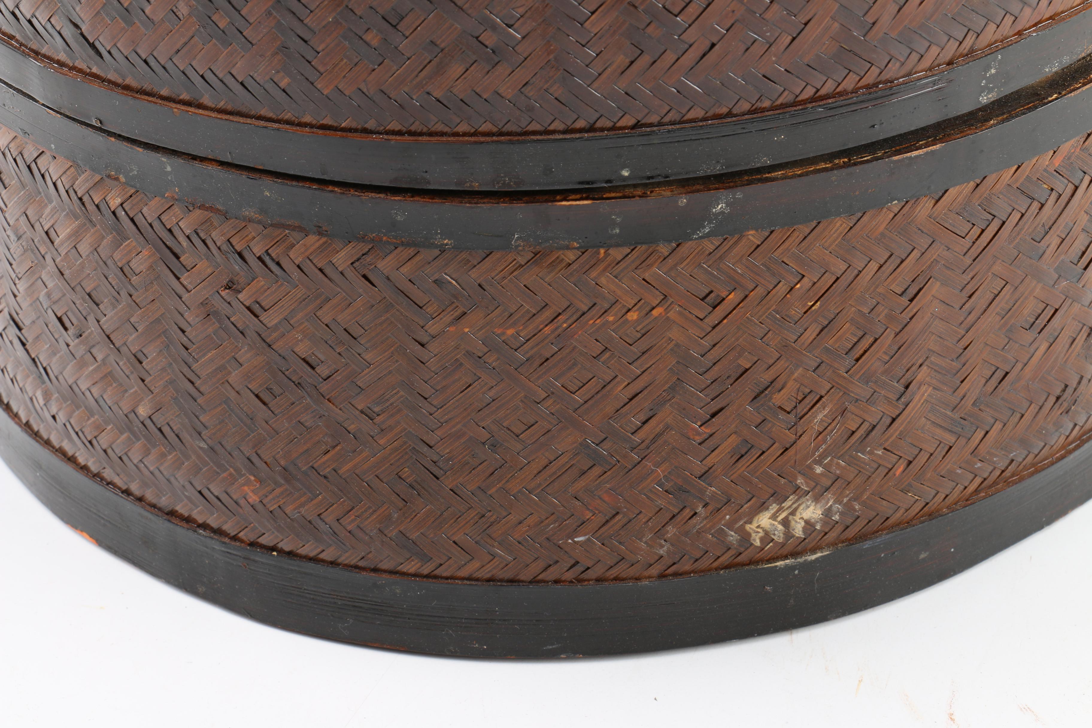 Chinese Tiered Wedding Wicker Basket