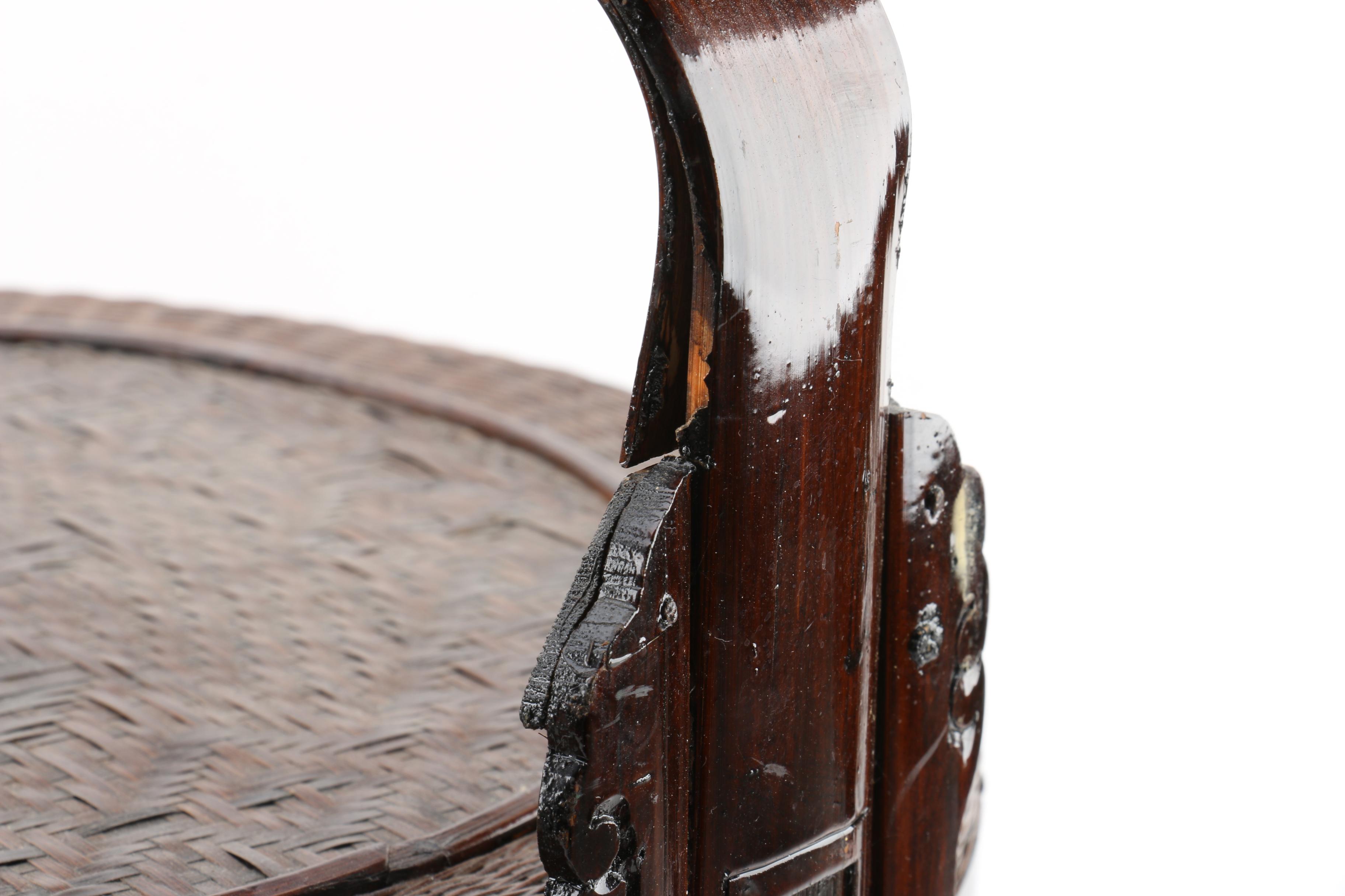 Chinese Tiered Wedding Wicker Basket