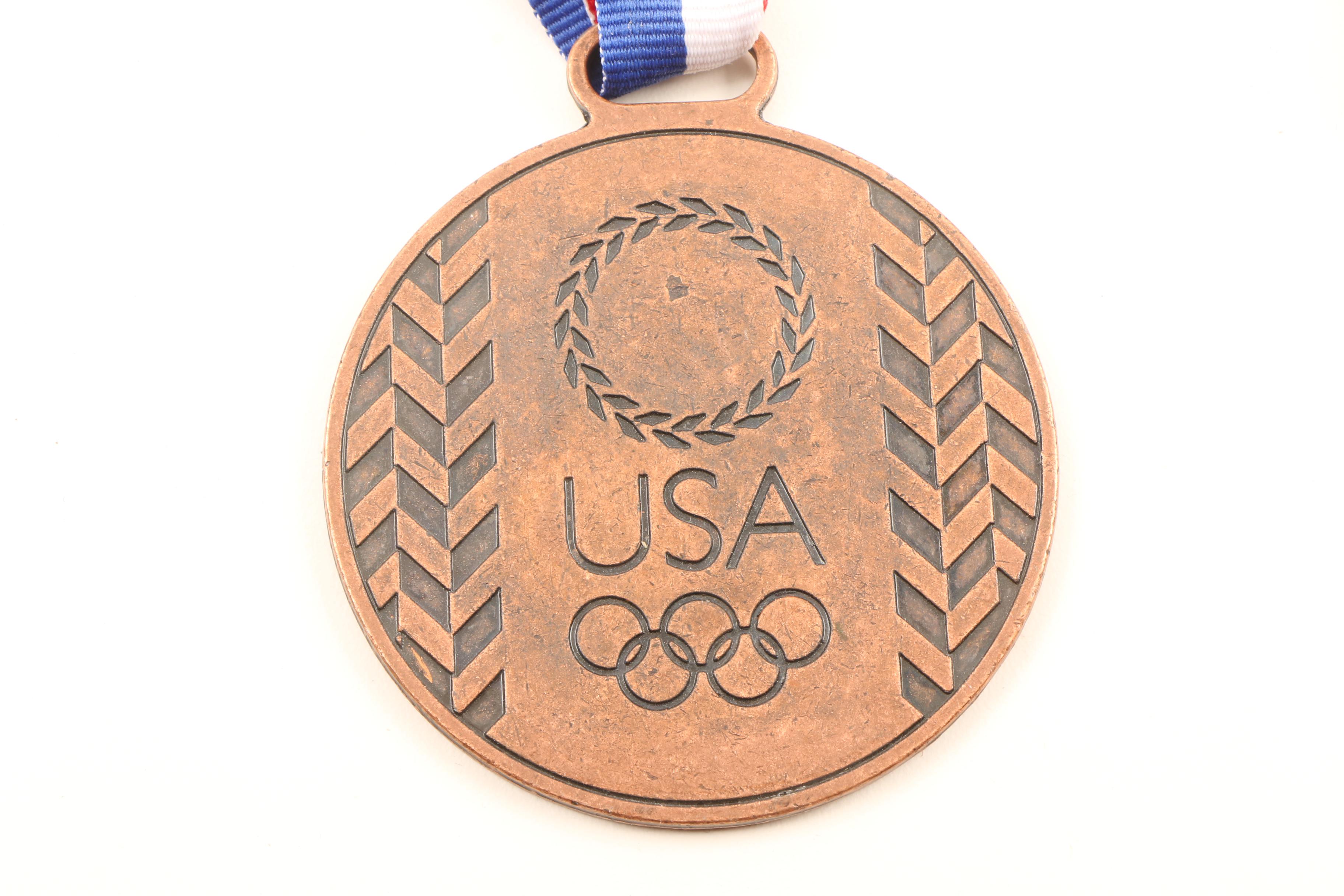 2004 Athens Greece U.S. Olympic Team Medal