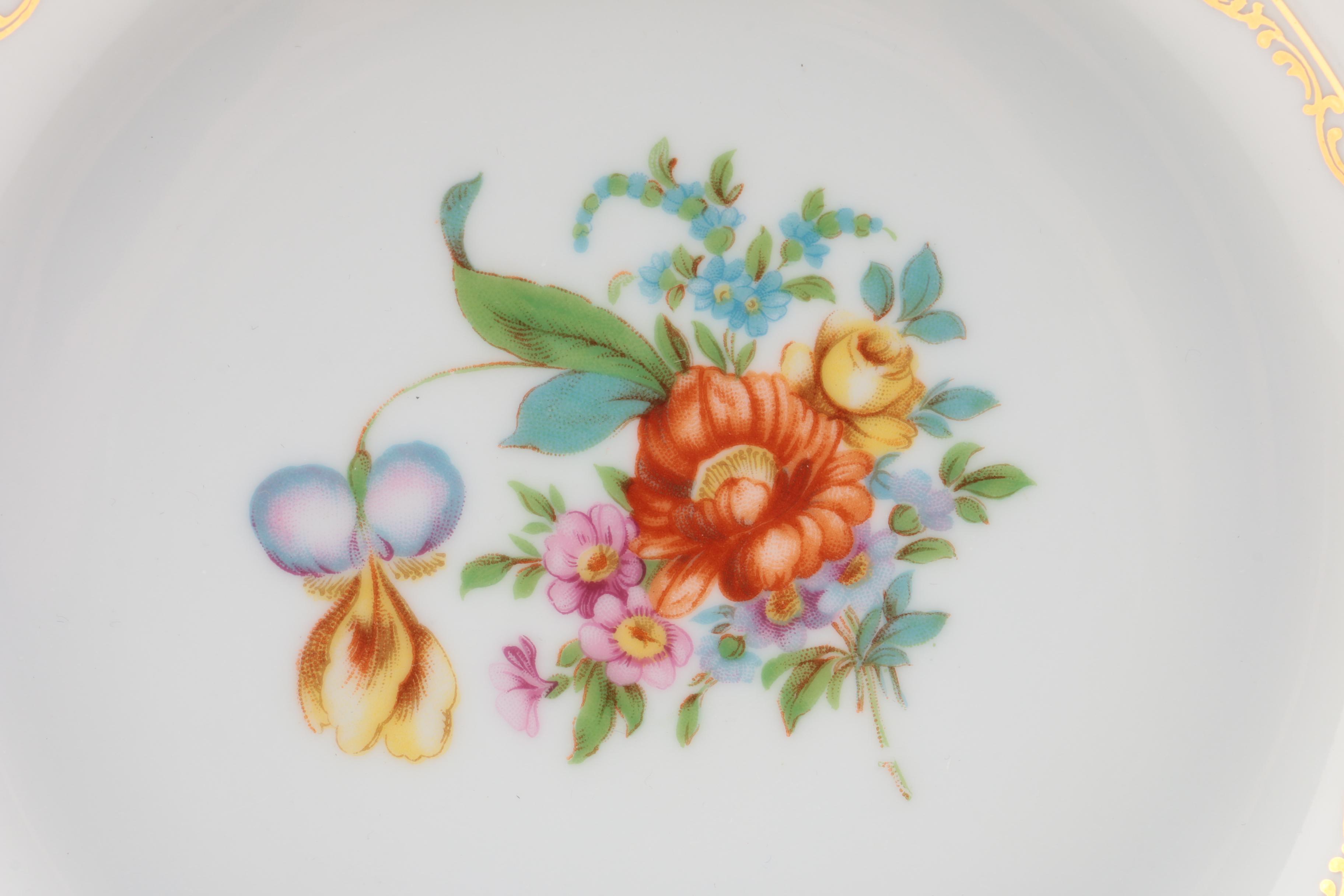 Vintage Meito China Soup Bowls