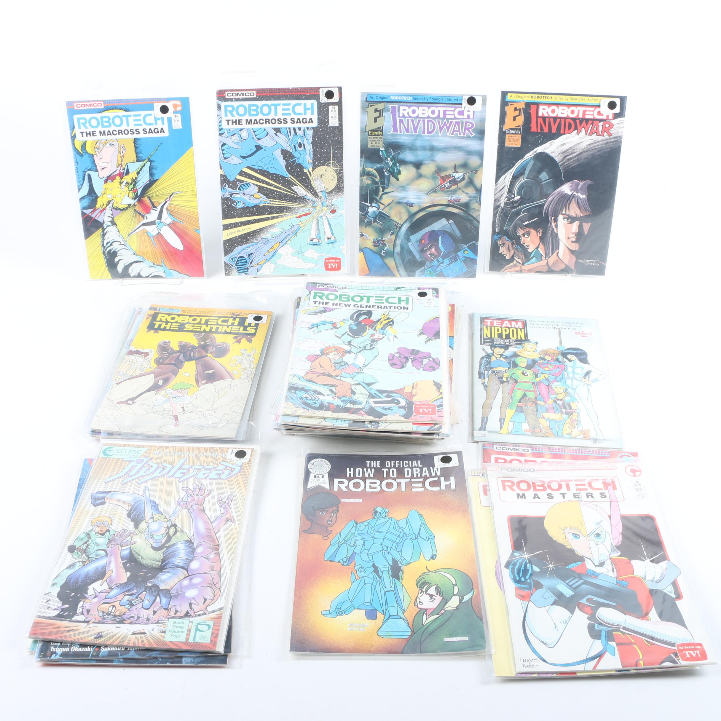 "Macross" and "Robotech" Comic/Manga Collection