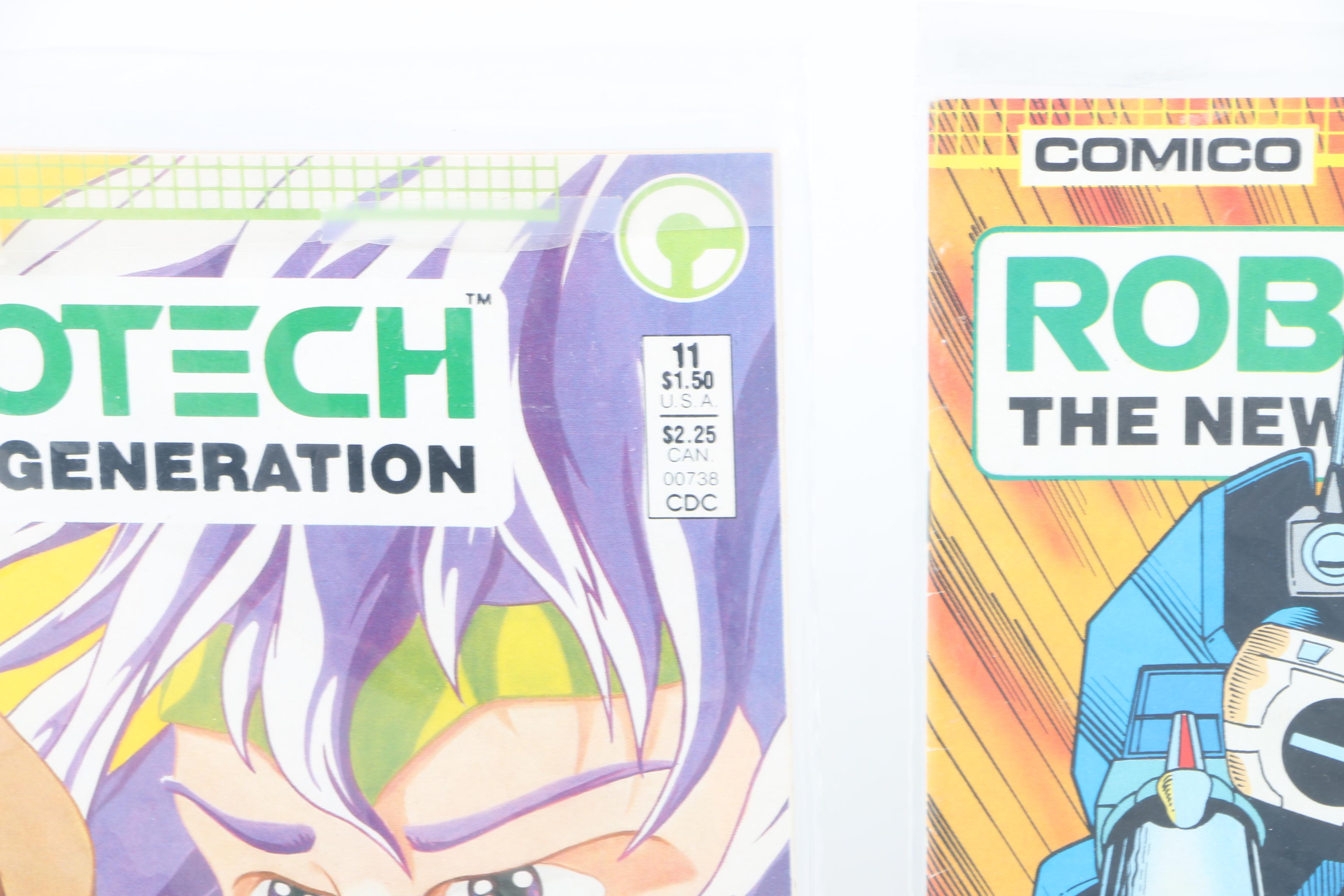 "Macross" and "Robotech" Comic/Manga Collection