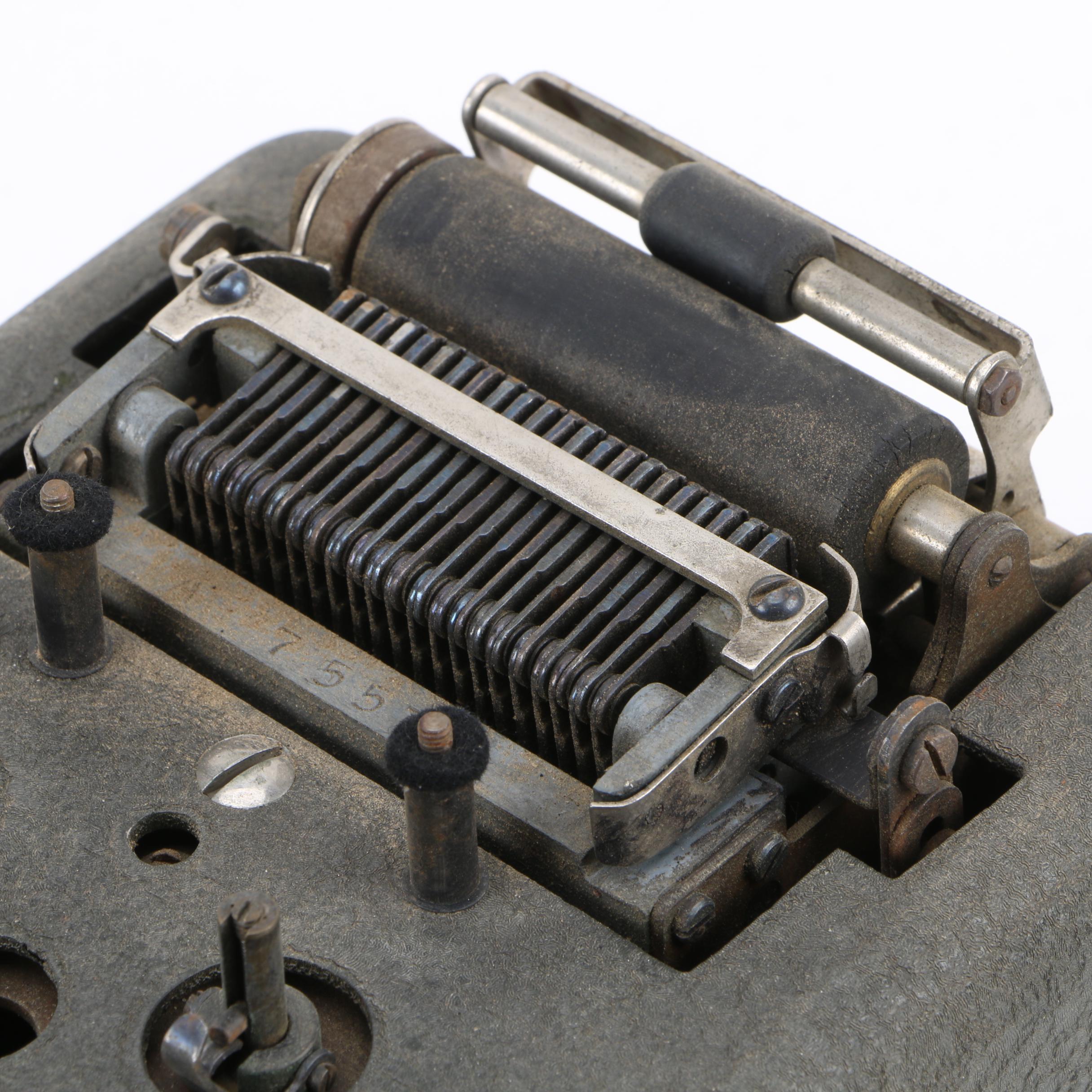 1930s-Era LaSalle Master Model Four Stenotype Machine with Case