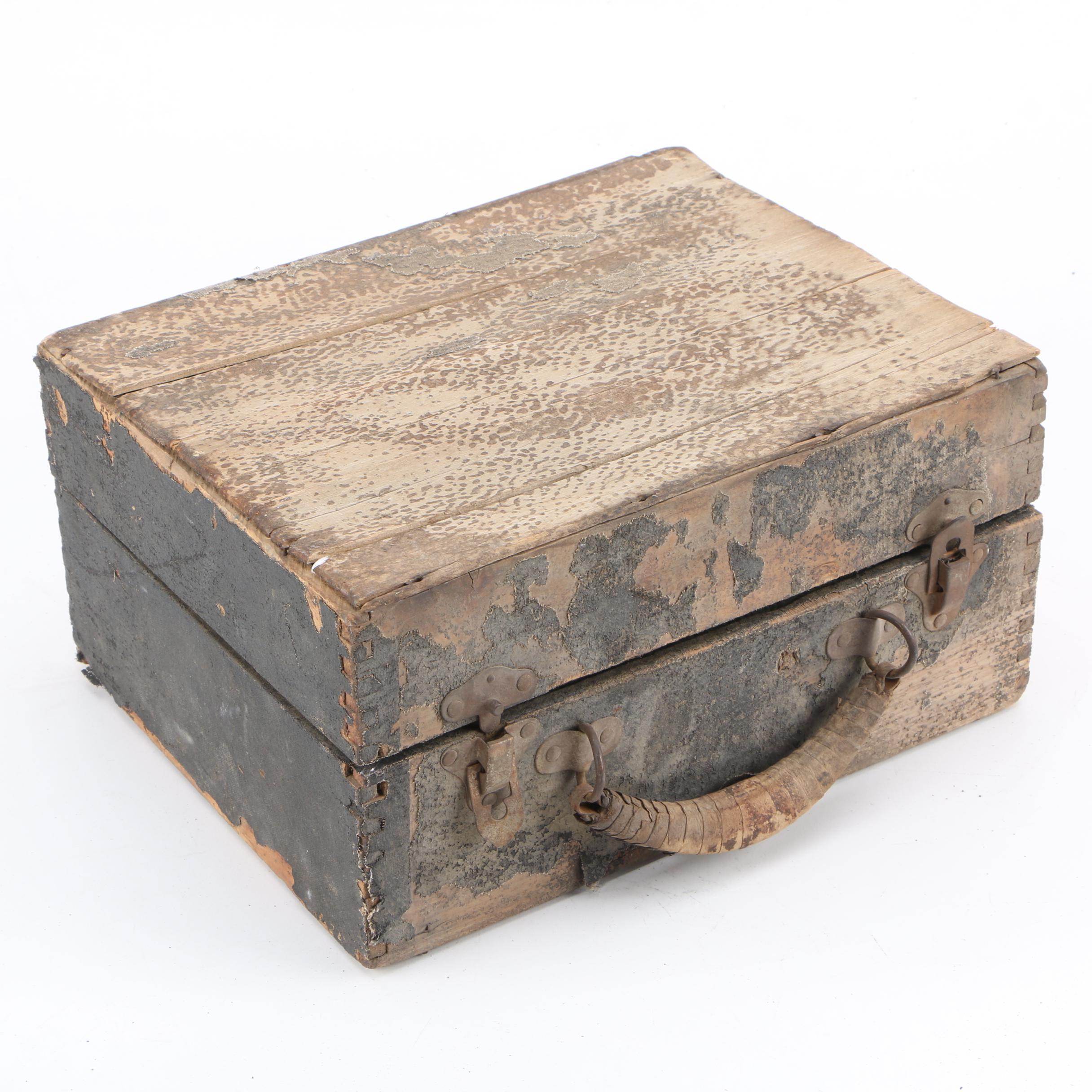 1930s-Era LaSalle Master Model Four Stenotype Machine with Case