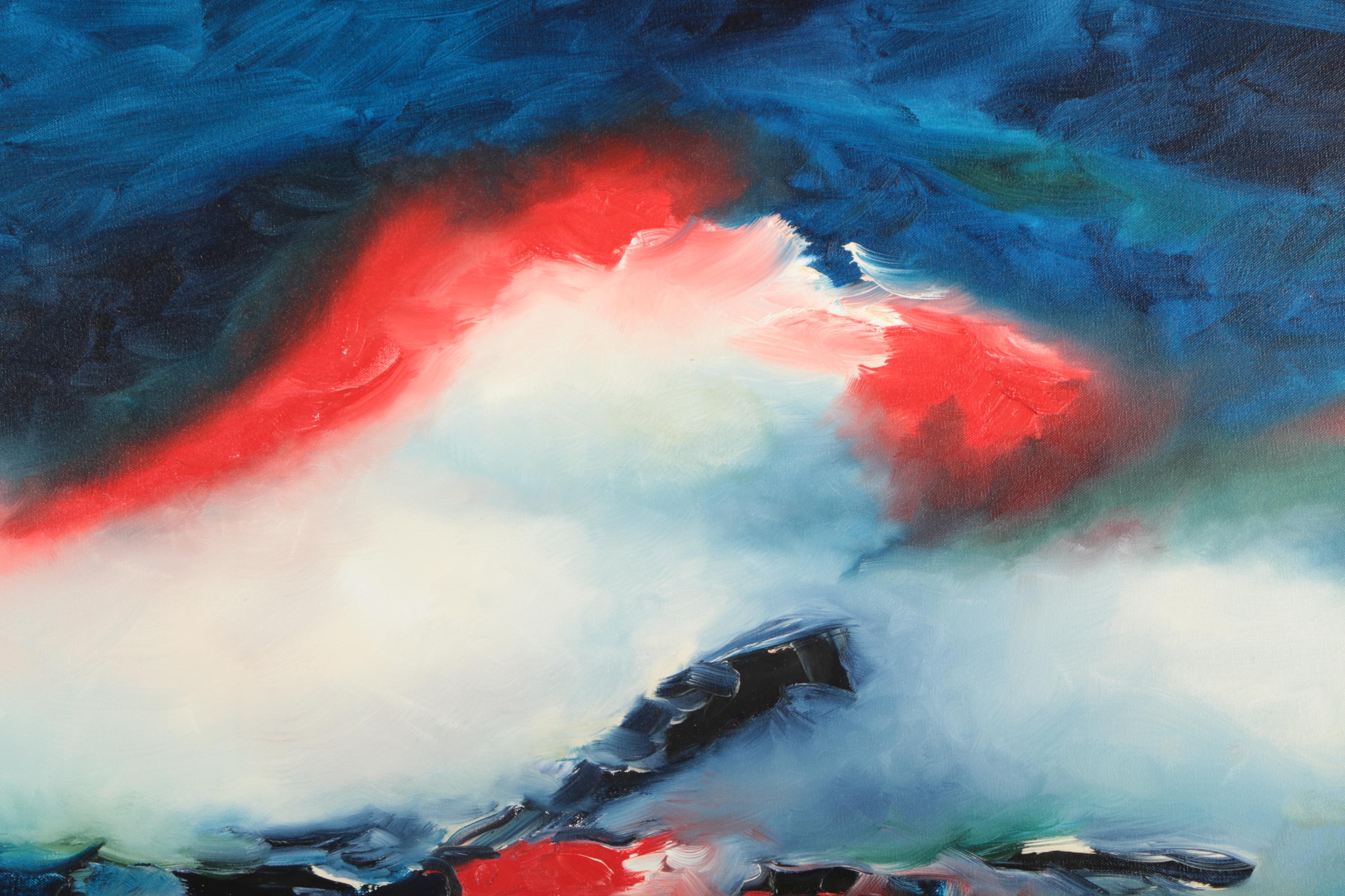 Floyd Atkins Acrylic Painting "Master of the Game"