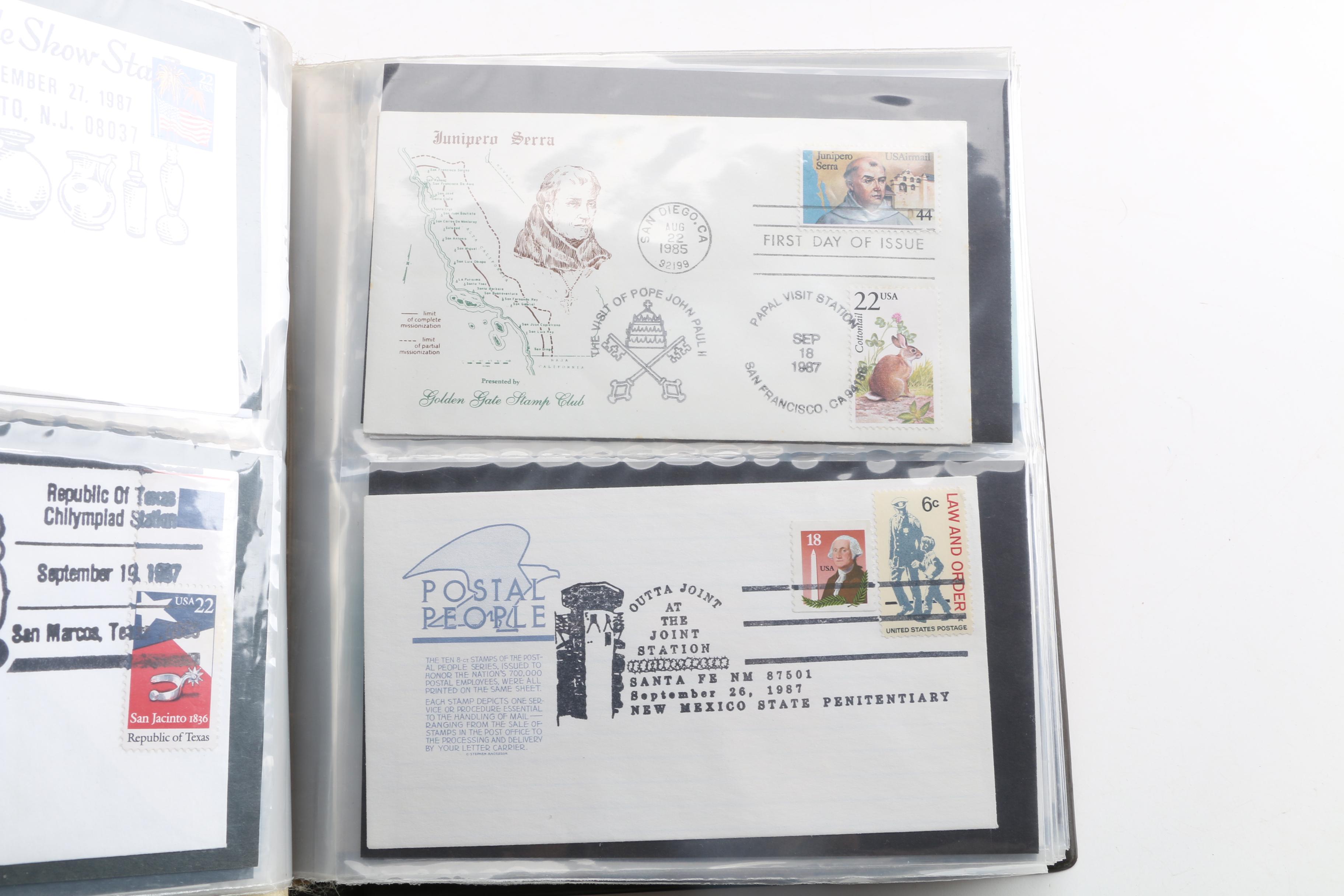 United States First Day and Other Postage Stamp Covers