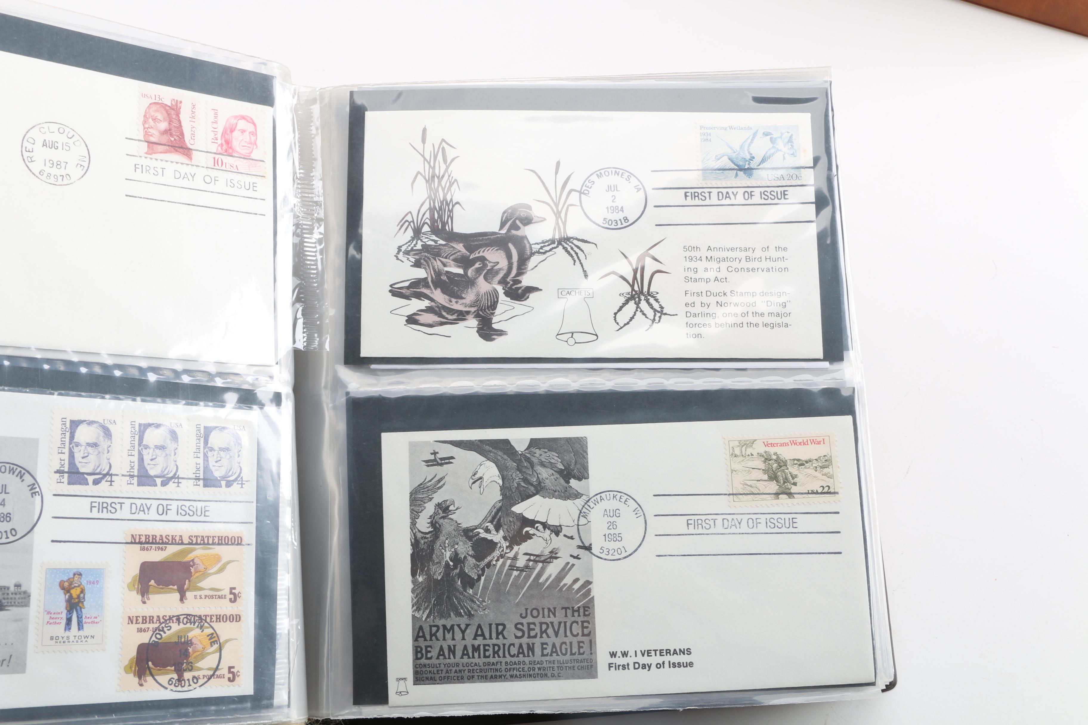 United States First Day and Other Postage Stamp Covers