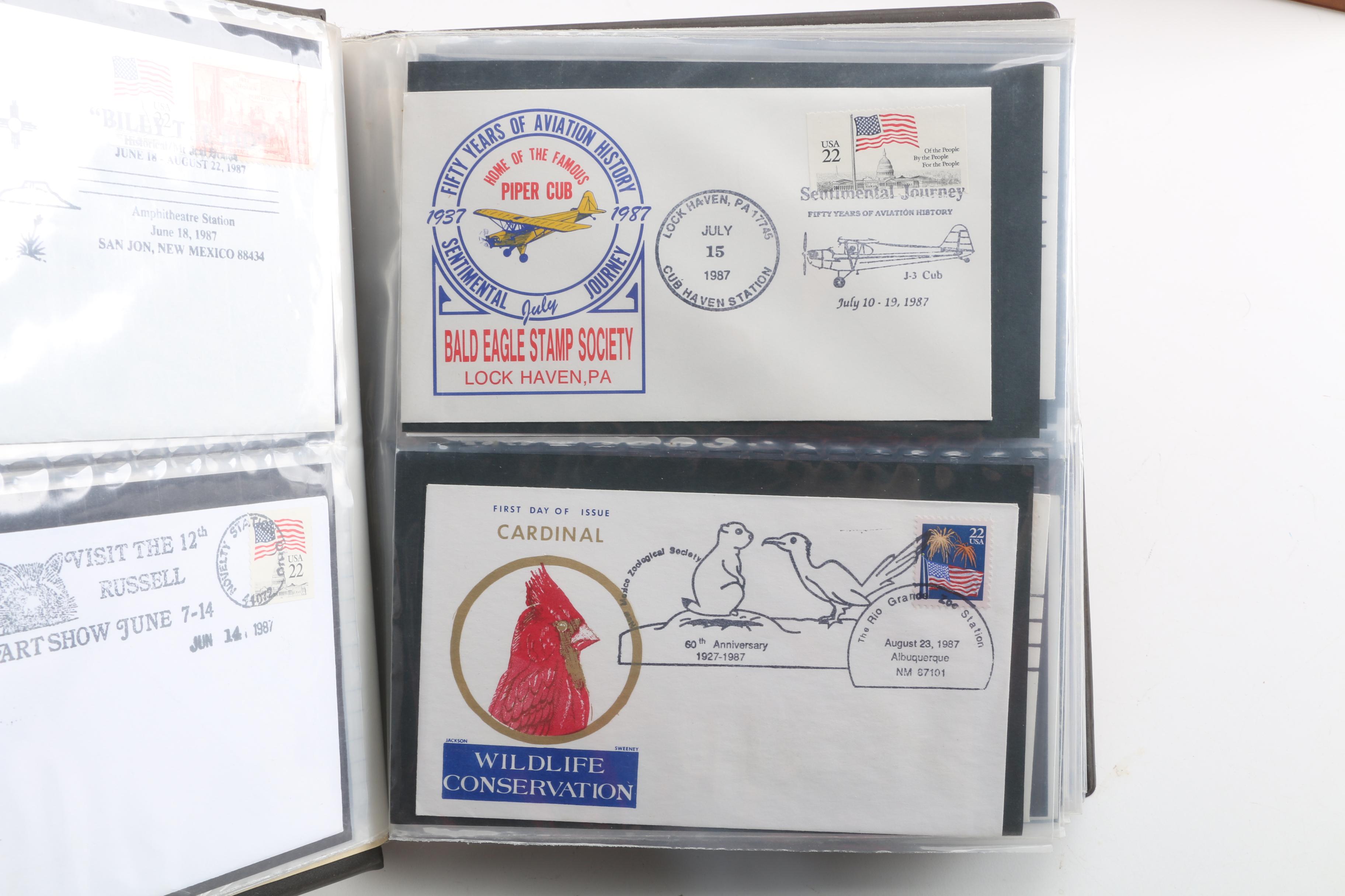 United States First Day and Other Postage Stamp Covers