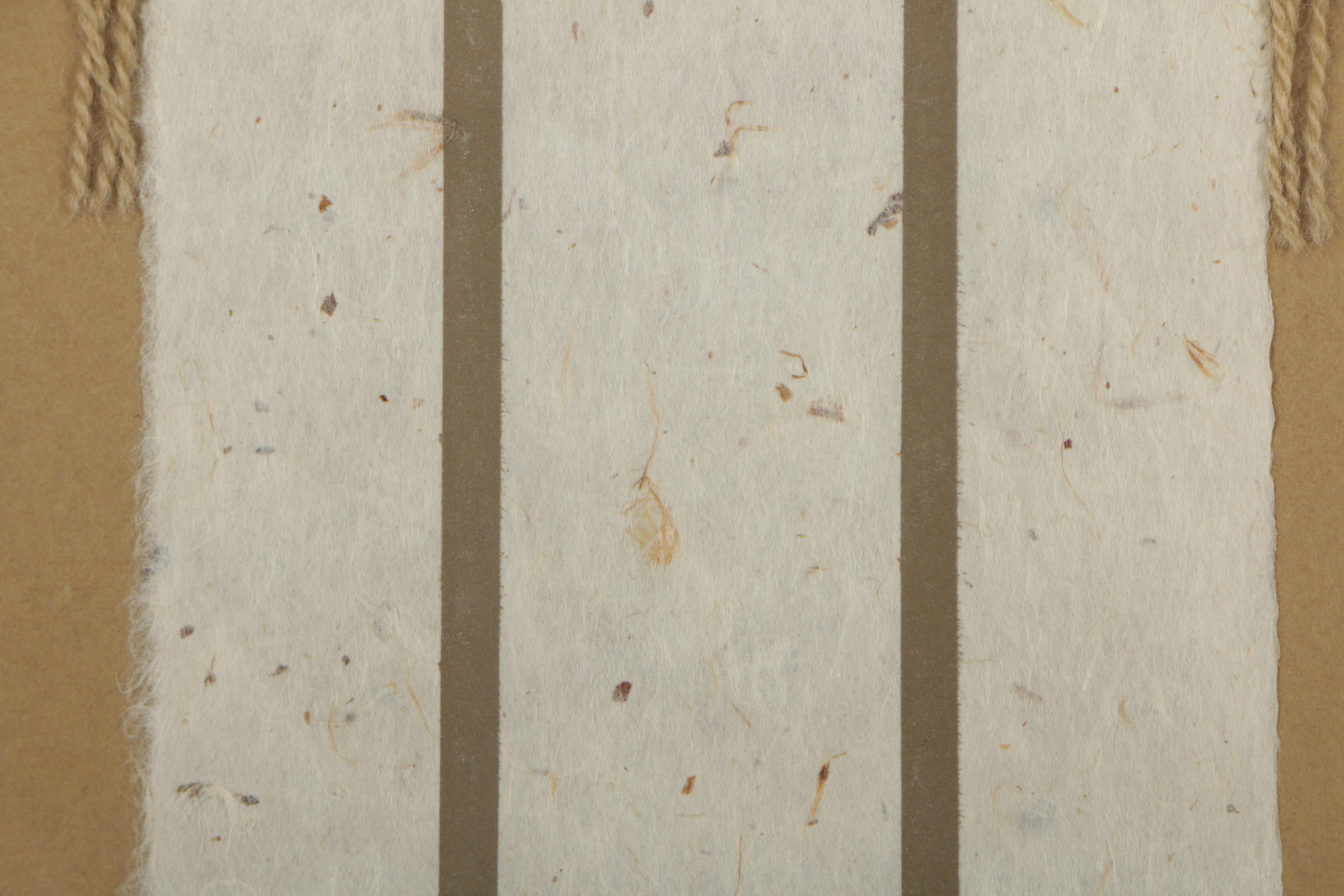 Toni Carner Limited Edition Serigraph Collage "Omedeto"