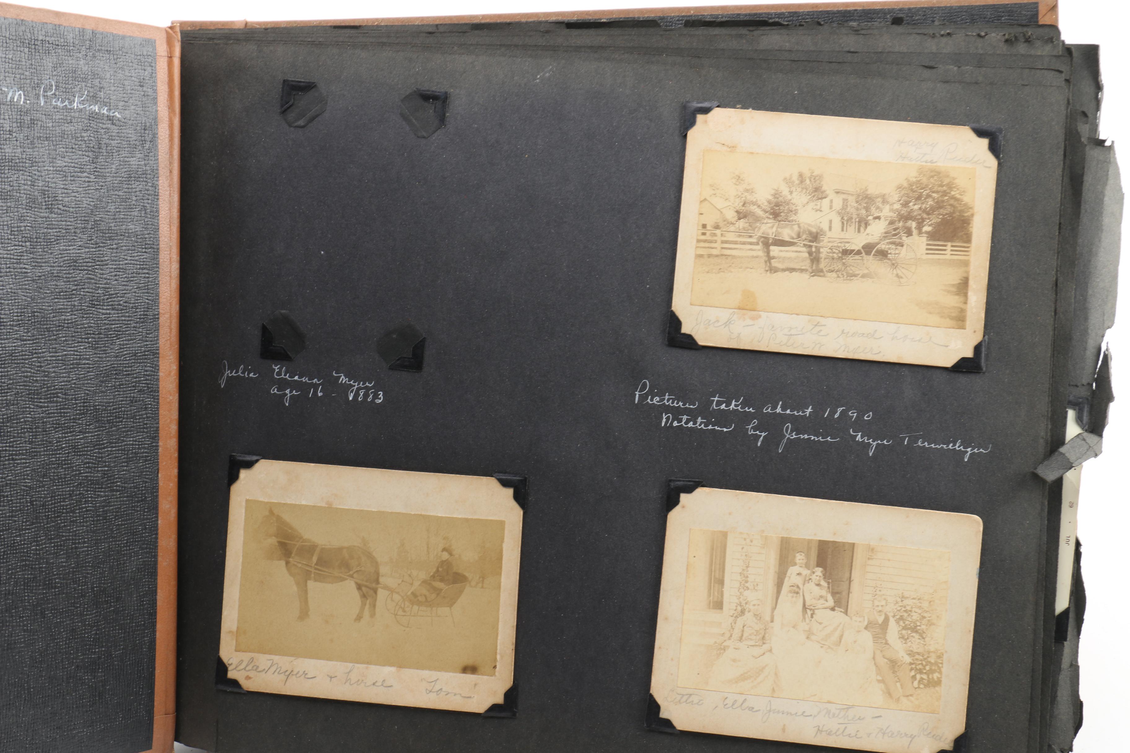 Albums of Late 19th to Mid 20th Century Family Photographs