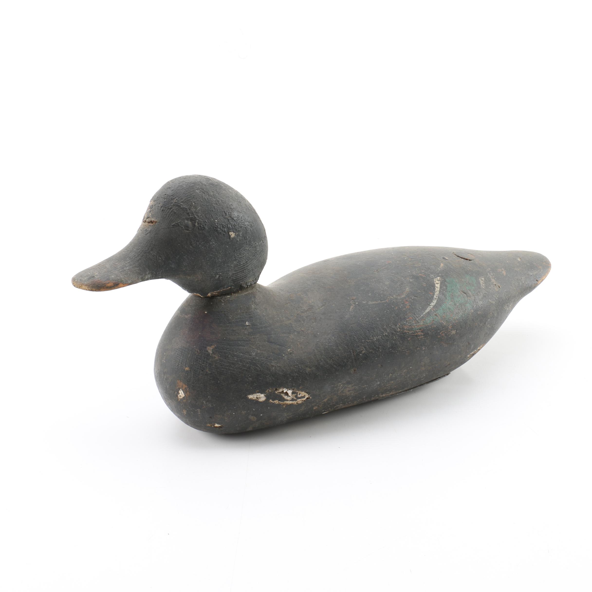 Vintage Wooden Duck Decoy