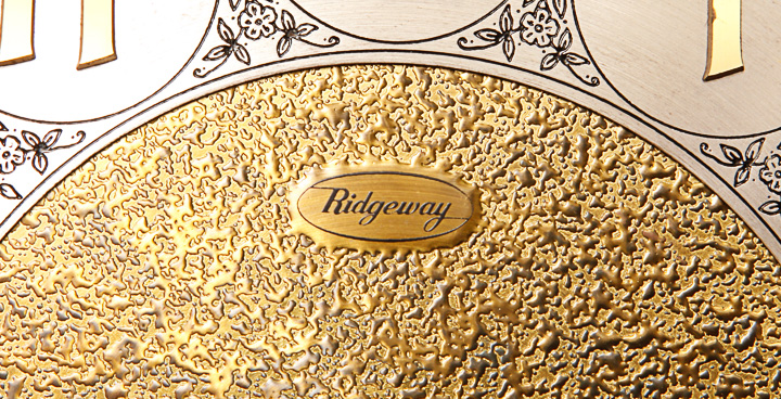 Ridgeway "Connoiseur" Wooden Grandfather Clock