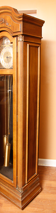 Ridgeway "Connoiseur" Wooden Grandfather Clock