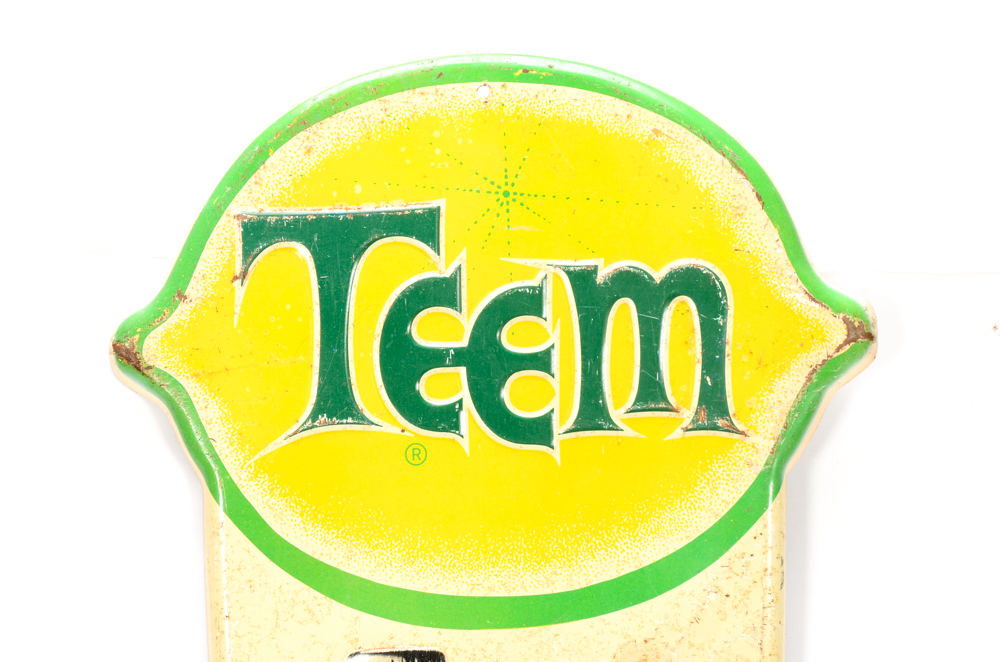 1960s "Teem" Soda Pop Advertising Thermometer